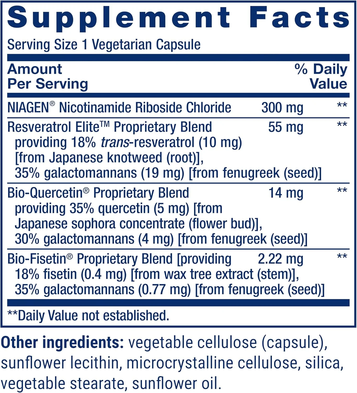 Life Extension NAD+ Cell Regenerator™ and Resveratrol Elite - Image 3