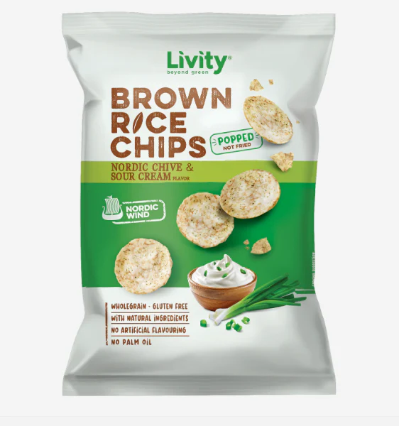 Livity Brown Rice Chips - Image 9