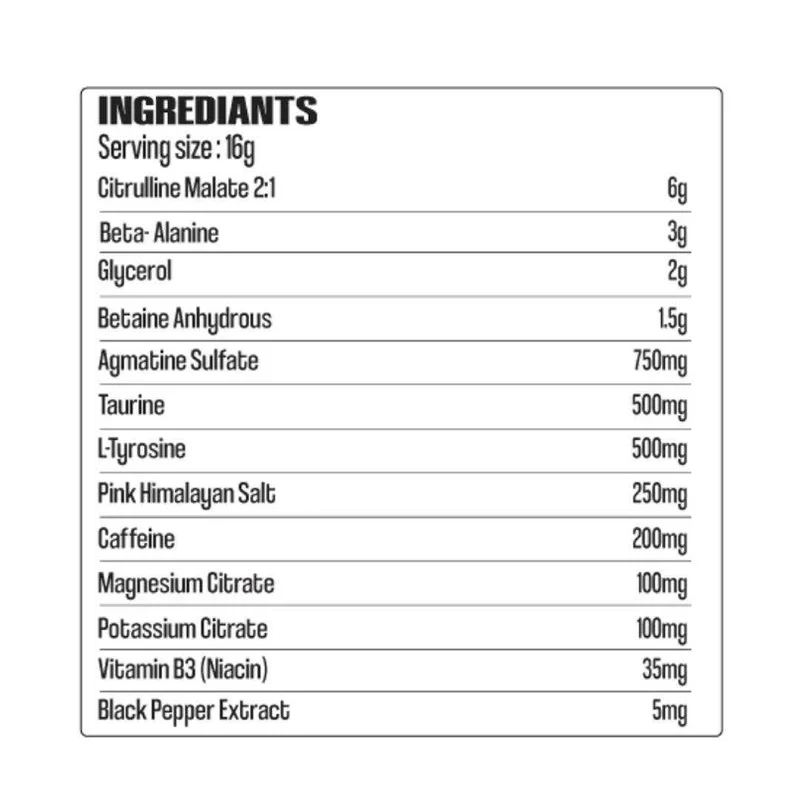 Macro Nutrition Macro Pre-Workout - Image 2
