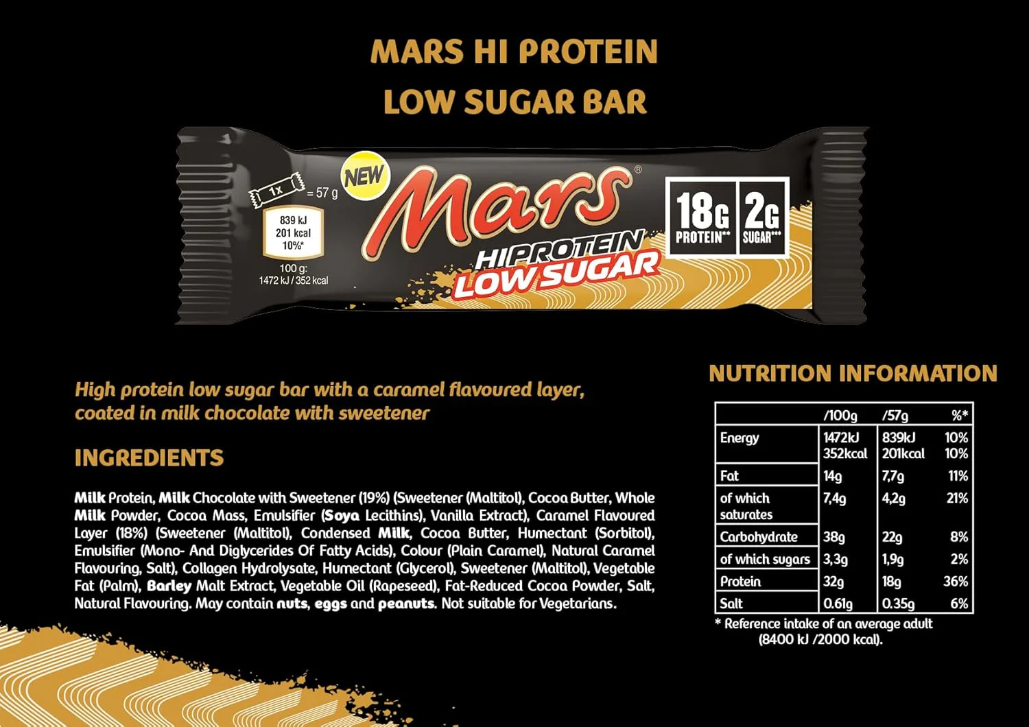 Mars Hi Protein Low Sugar - Image 10