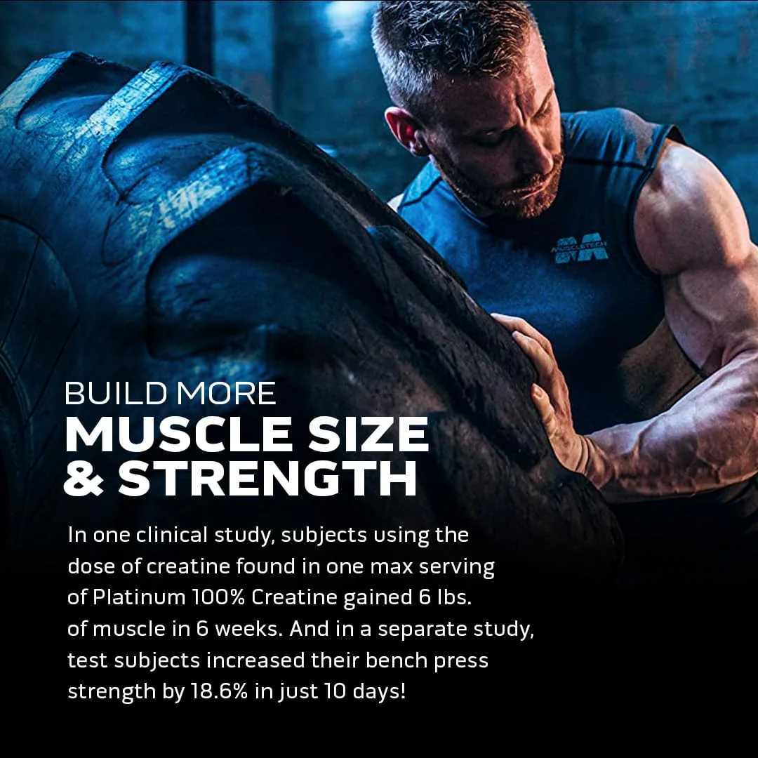 MuscleTech Essential Series Platinum 100% Creatine - Image 7