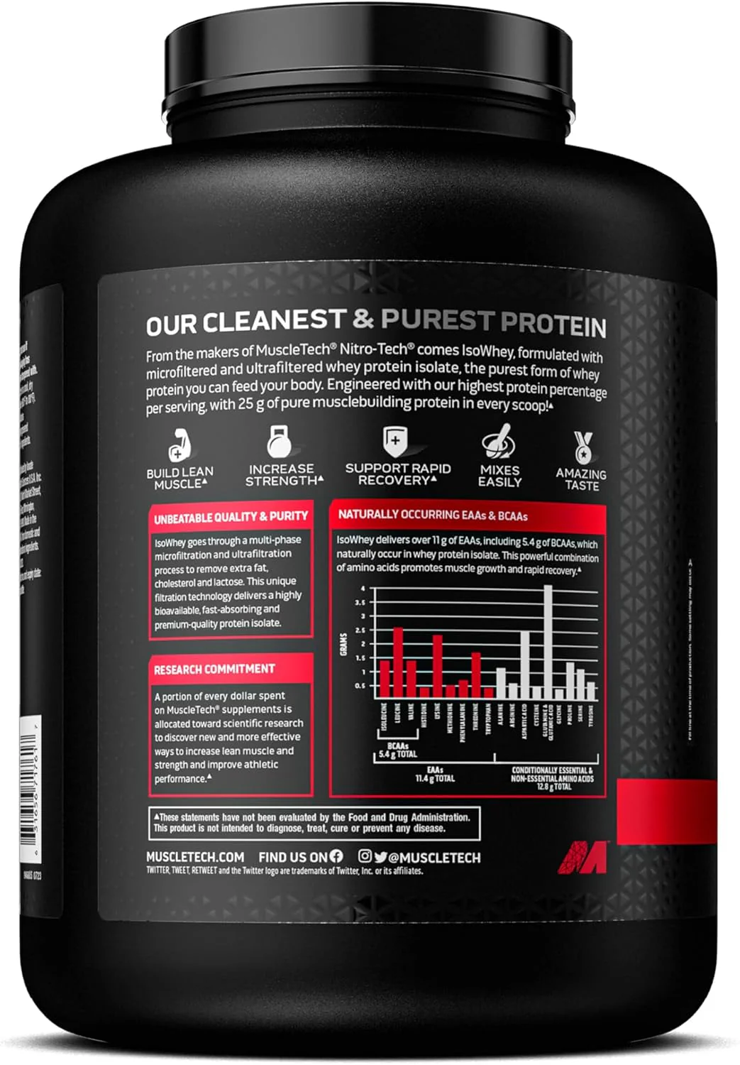Muscletech IsoWhey - Image 16