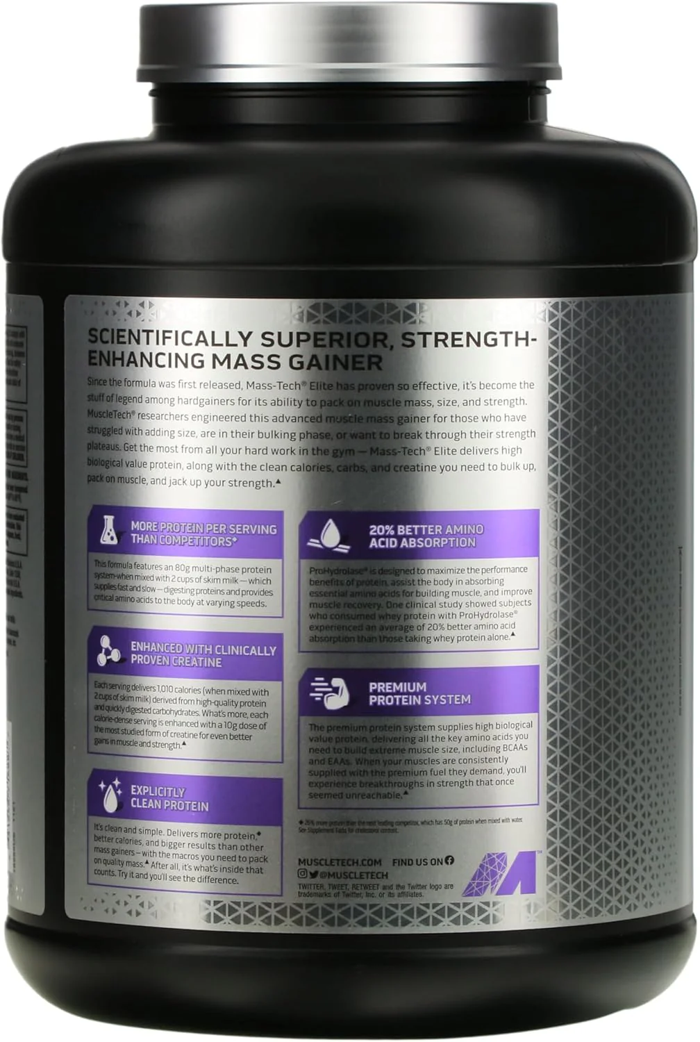 MuscleTech  Mass Tech Elite - Image 8