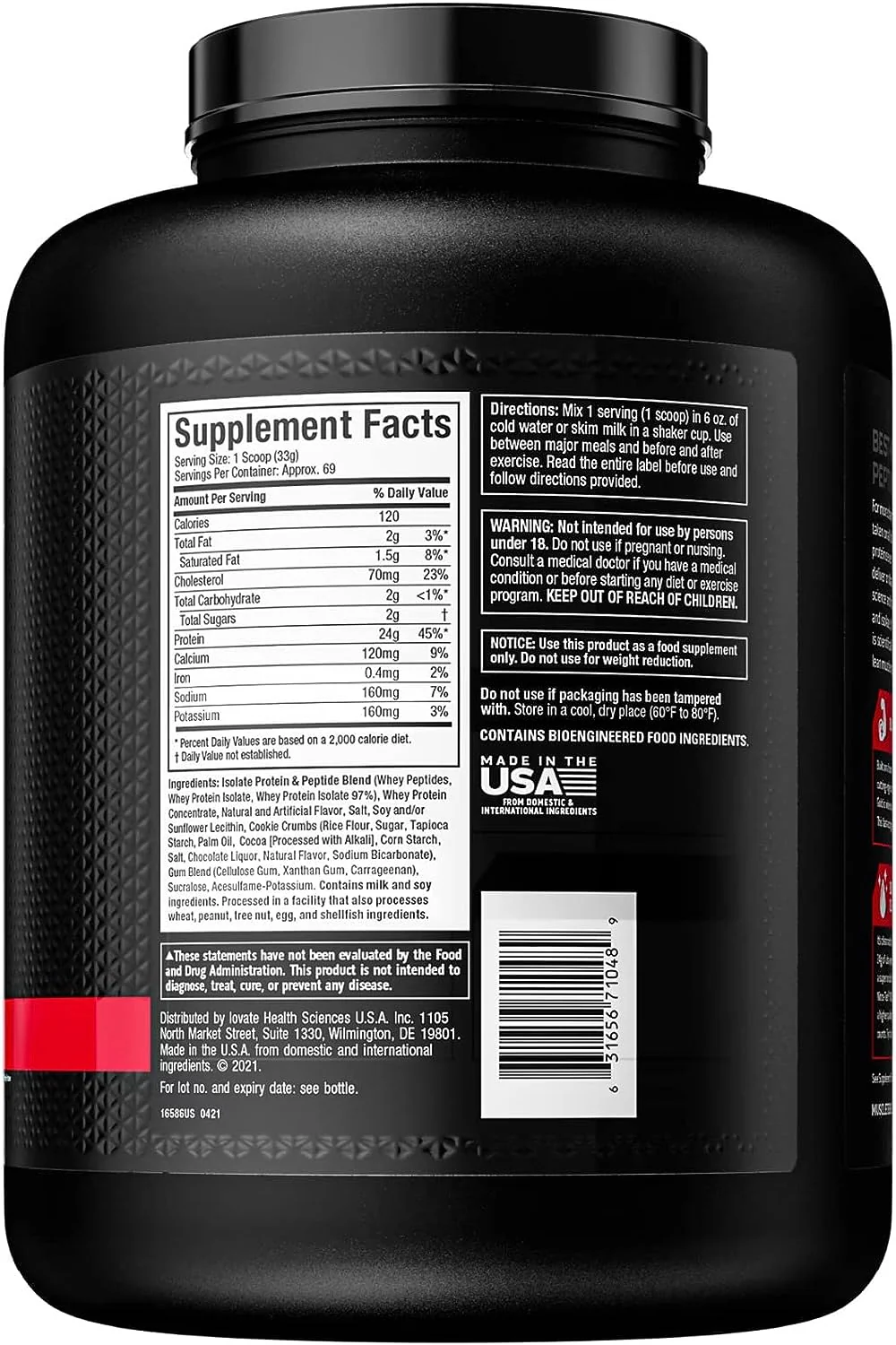 MuscleTech Nitro Tech 100% Whey Gold - Image 11