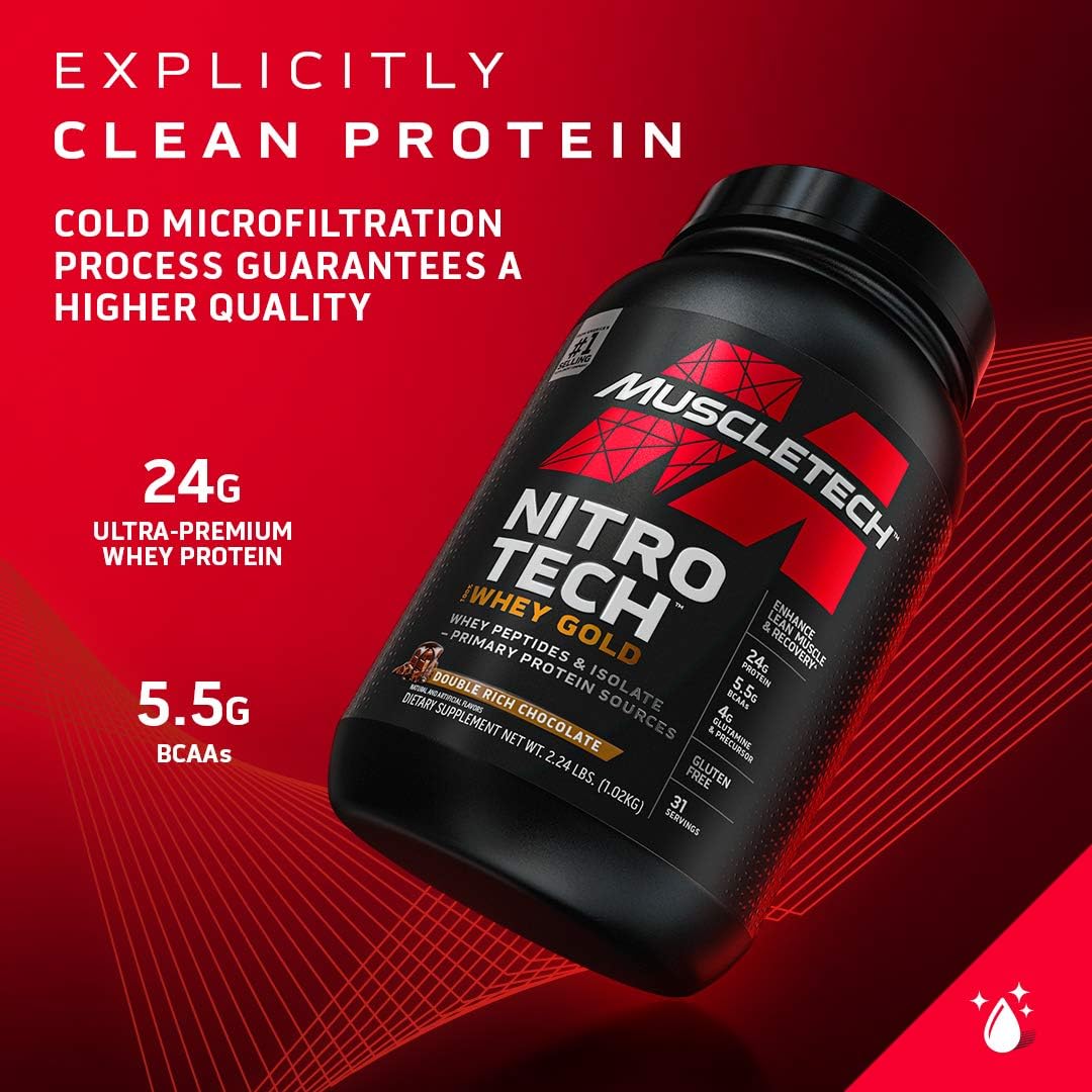 MuscleTech Nitro Tech 100% Whey Gold - Image 13