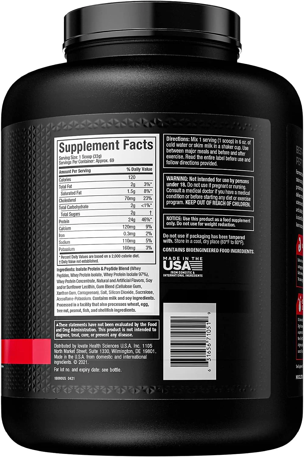 MuscleTech Nitro Tech 100% Whey Gold - Image 19