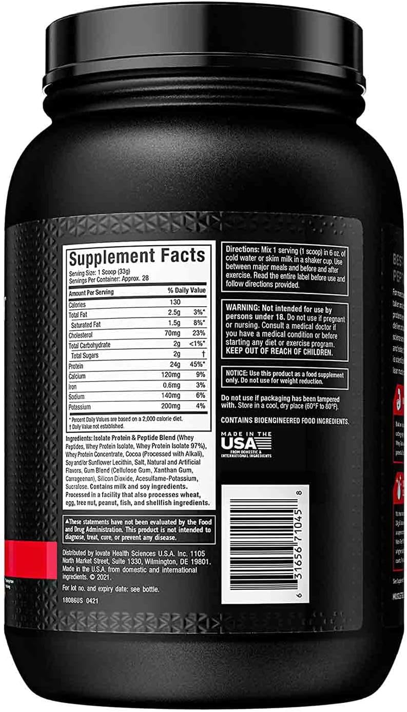 MuscleTech Nitro Tech 100% Whey Gold - Image 24