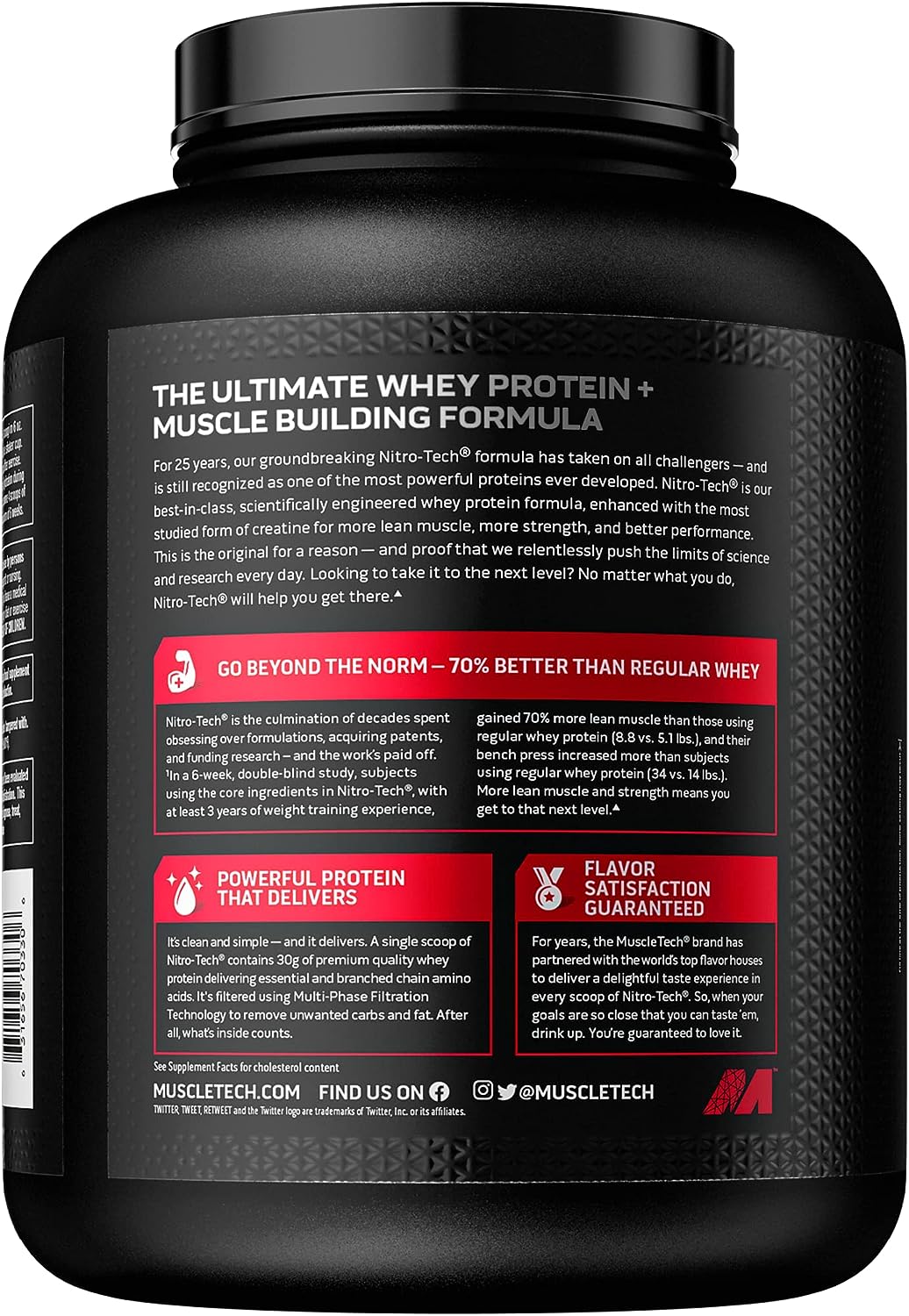 MuscleTech Nitro Tech Whey Protein - Image 13