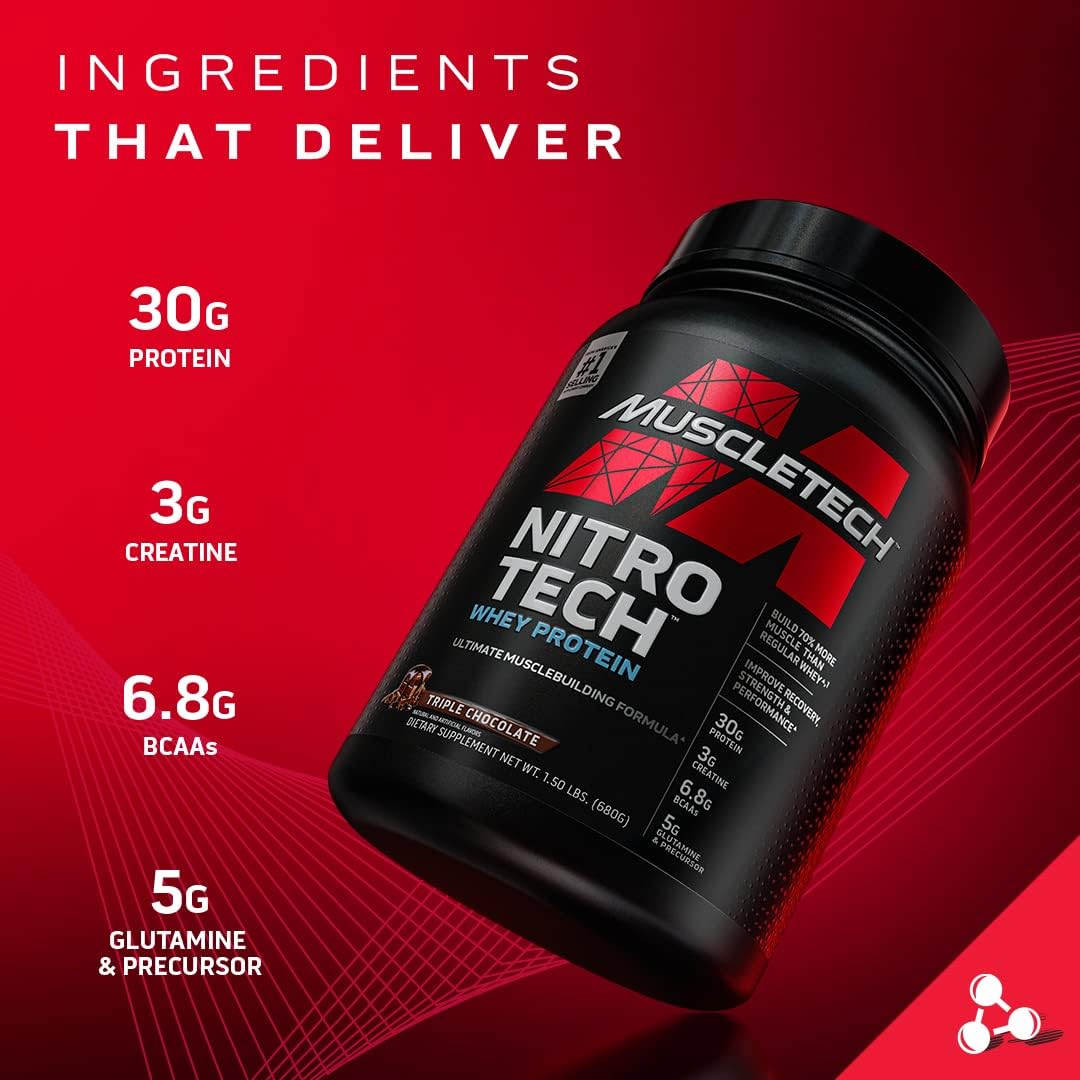 MuscleTech Nitro Tech Whey Protein - Image 6