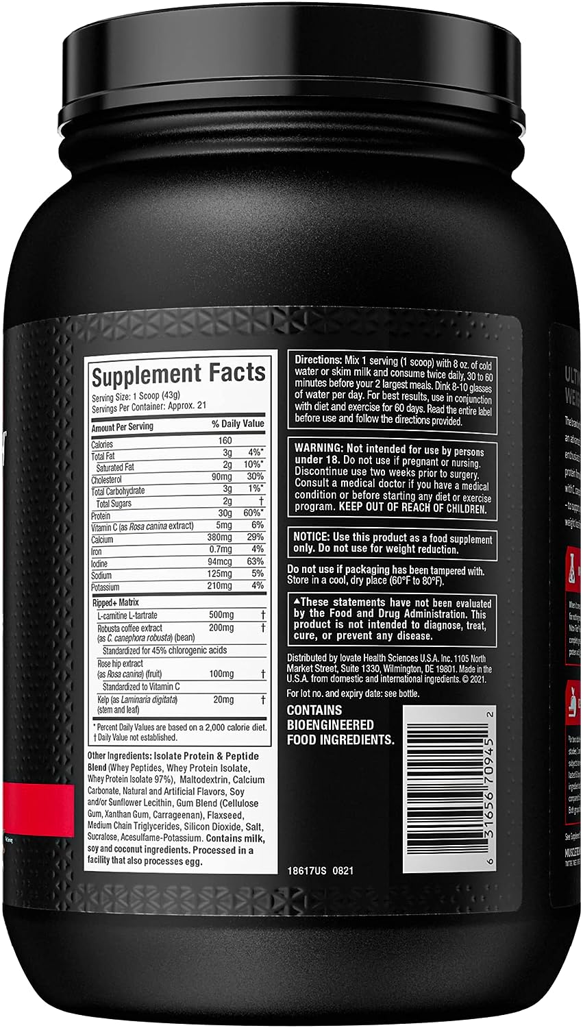 MuscleTech Nitro Tech Ripped - Image 4
