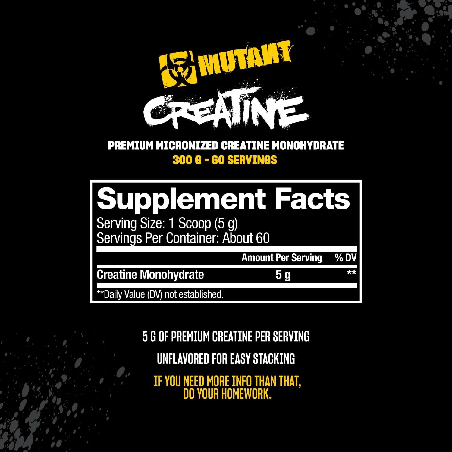 Mutant 100% Pure Creatine Monohydrate - Image 7