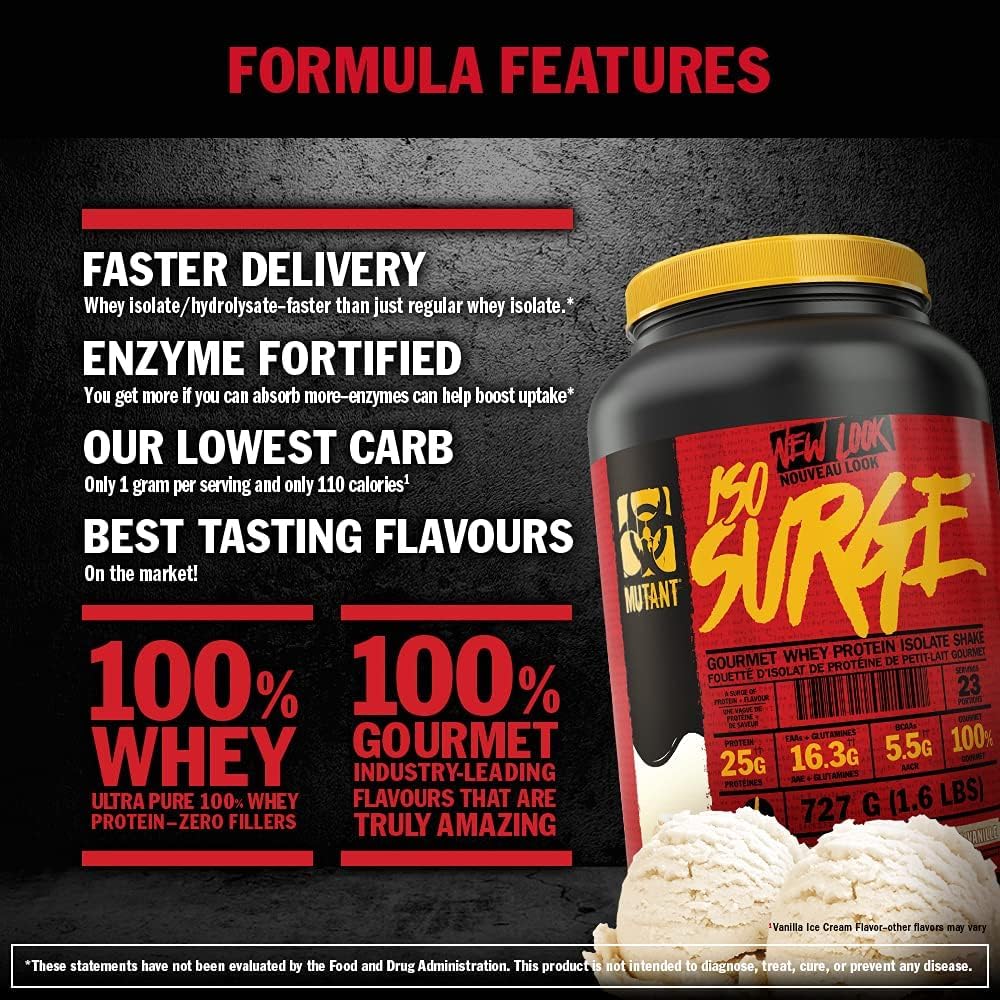 Mutant ISO Surge Whey Protein - Image 3