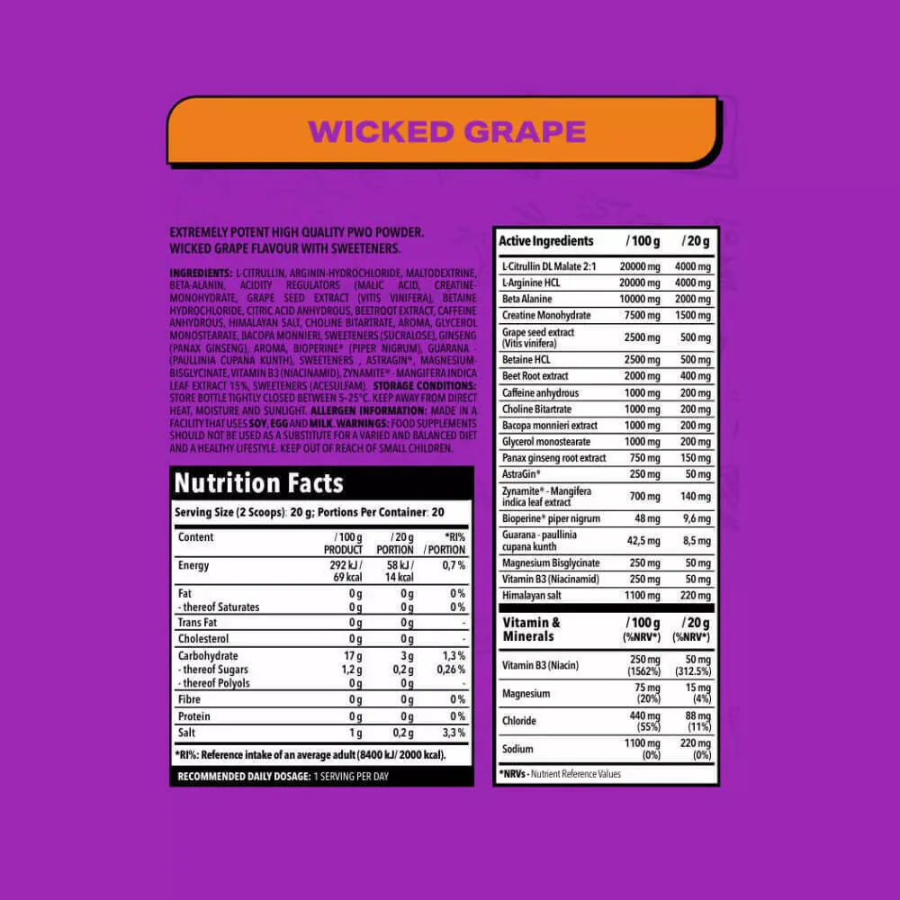 Nano Crave For Rush Pre-Workout - Image 4
