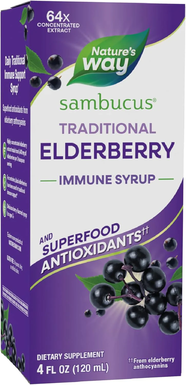 Nature's Way, Sambucus , Traditional Immune Syrup