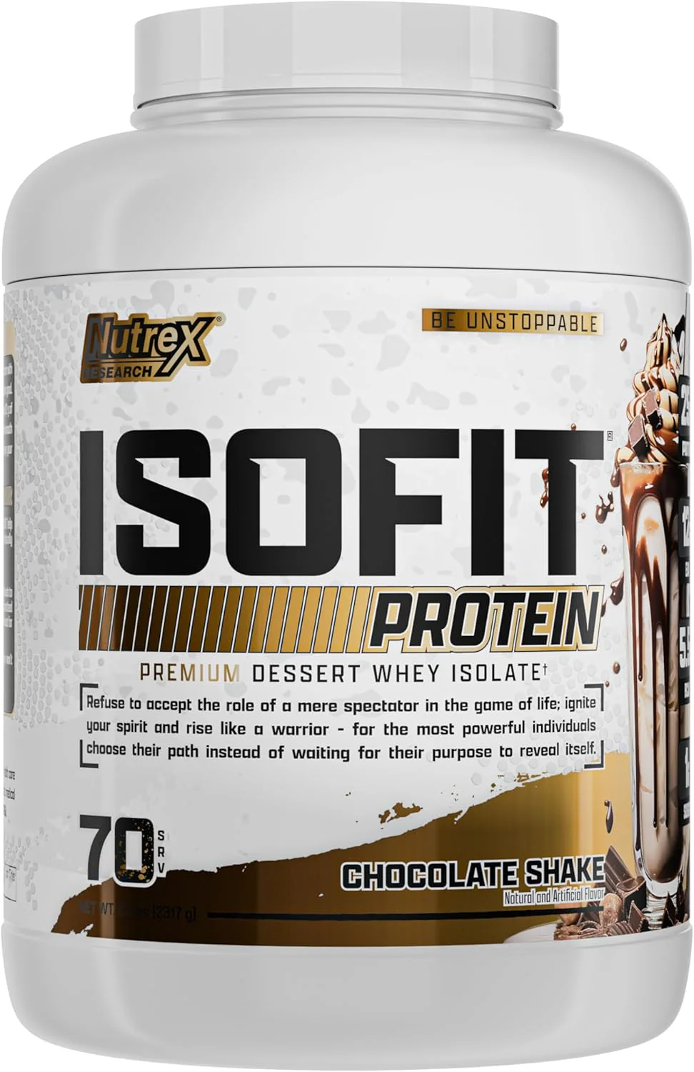 Nutrex IsoFit Whey Isolate Protein - Image 3