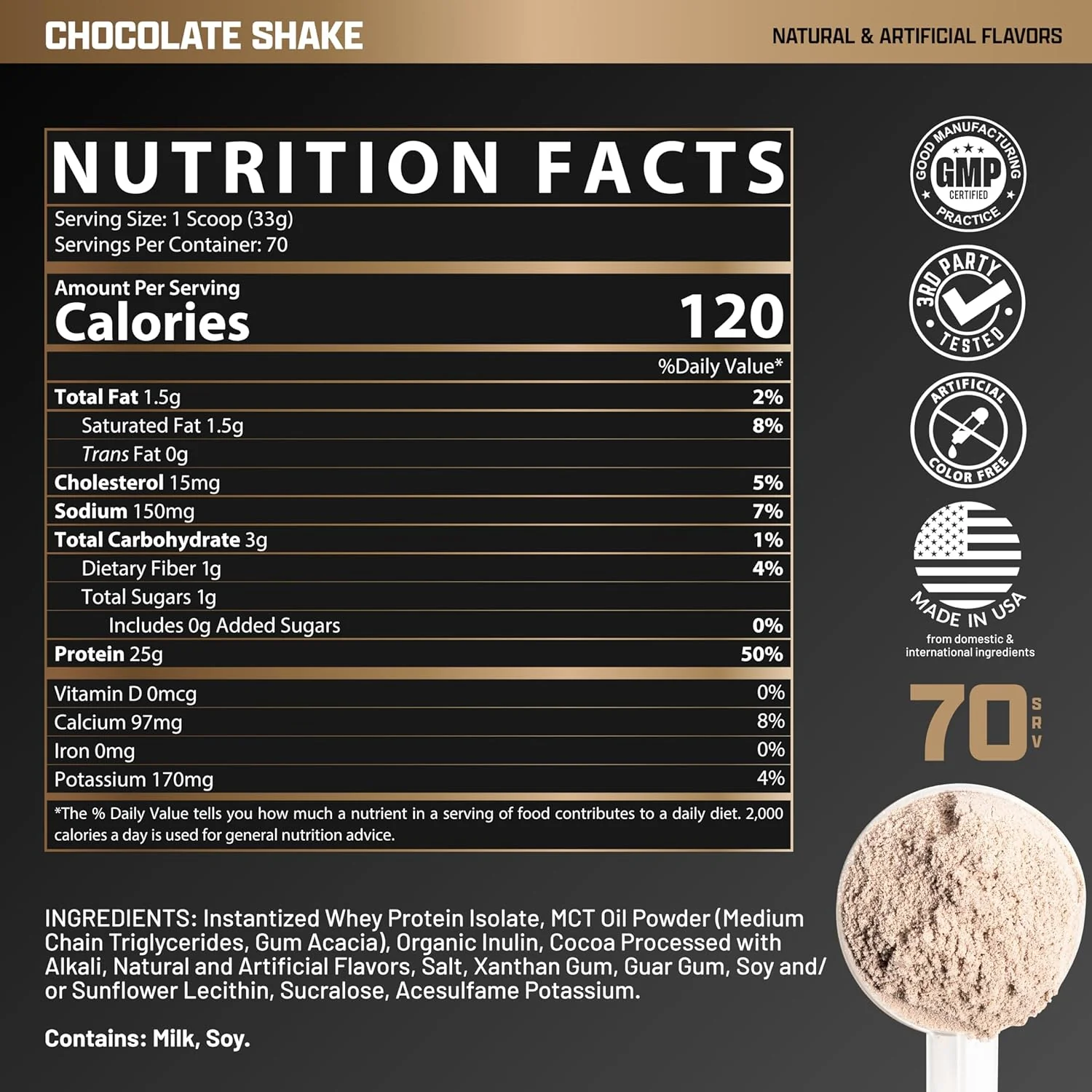 Nutrex IsoFit Whey Isolate Protein - Image 8