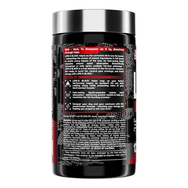 Nutrex Lipo-6 BLACK - Image 3