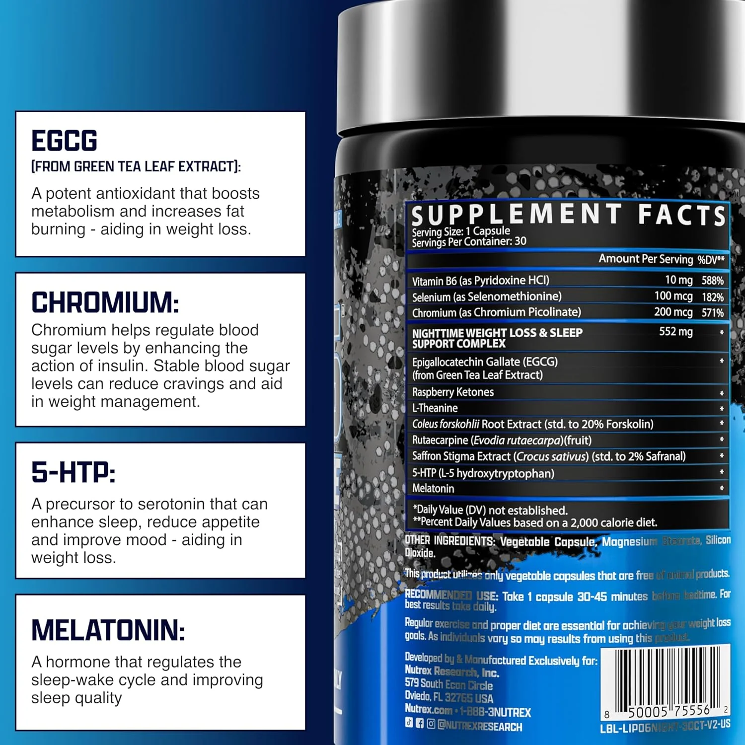 Nutrex Lipo-6 Nighttime - Image 4