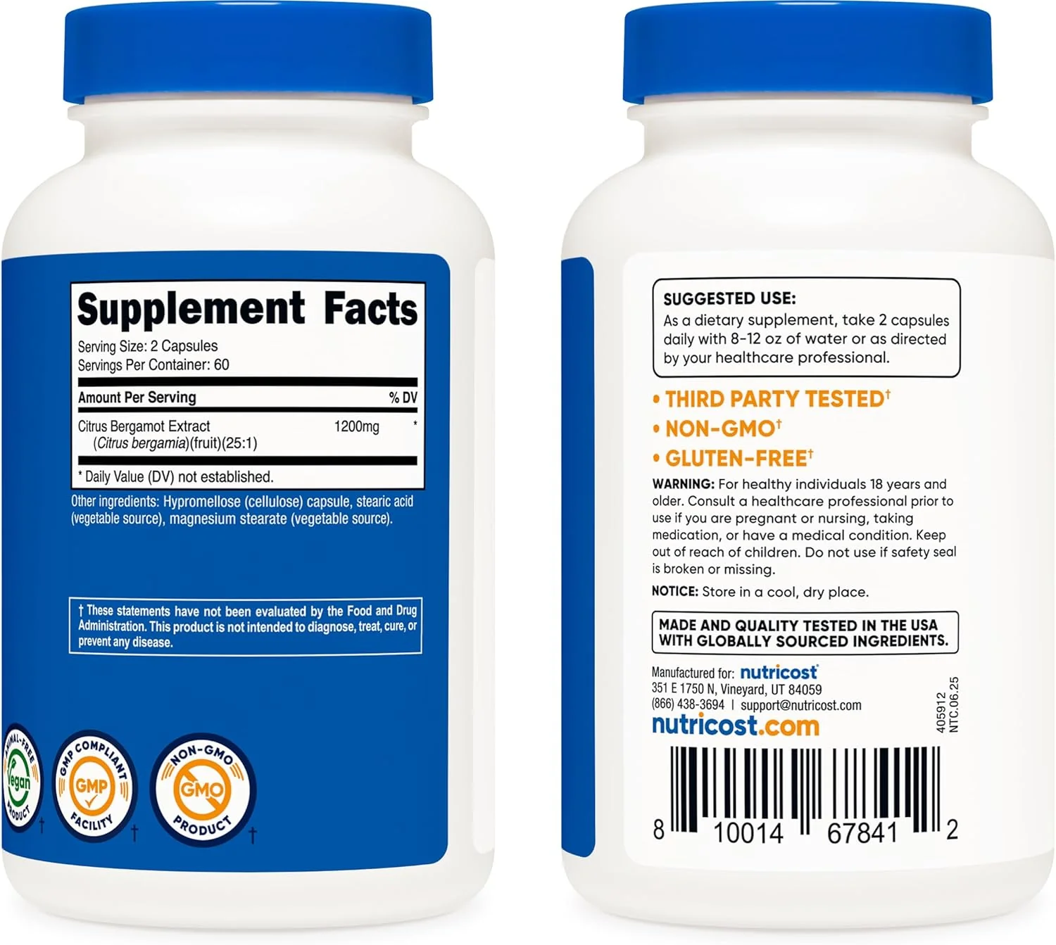 NUTRICOST citrus bergamot - Image 7