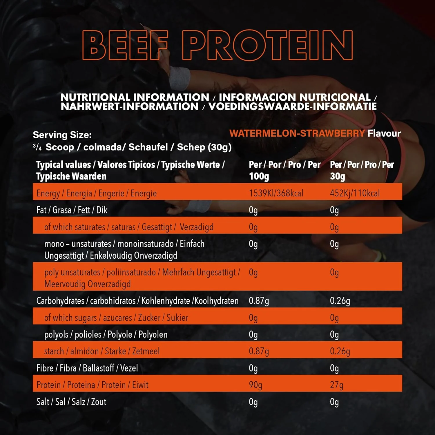 NXT Nutrition Beef Protein Isolate Powder - Image 12