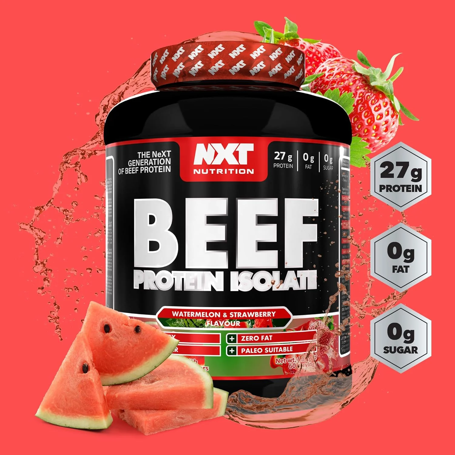 NXT Nutrition Beef Protein Isolate Powder - Image 13