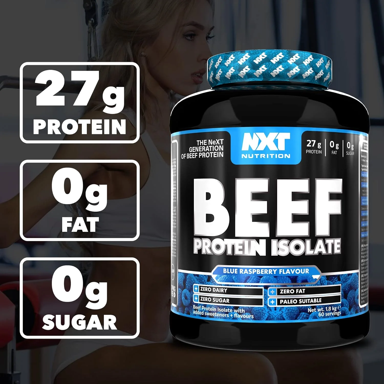 NXT Nutrition Beef Protein Isolate Powder - Image 23