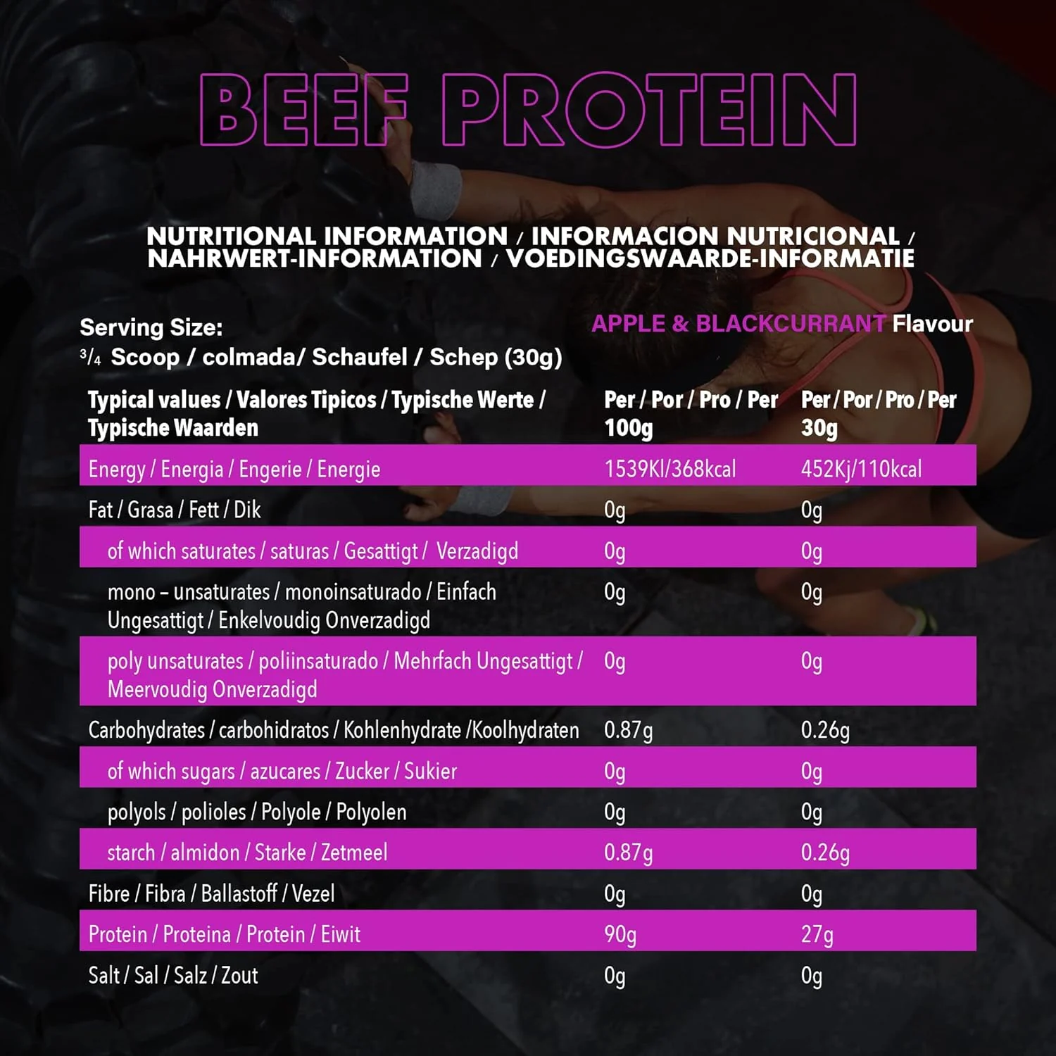 NXT Nutrition Beef Protein Isolate Powder - Image 30