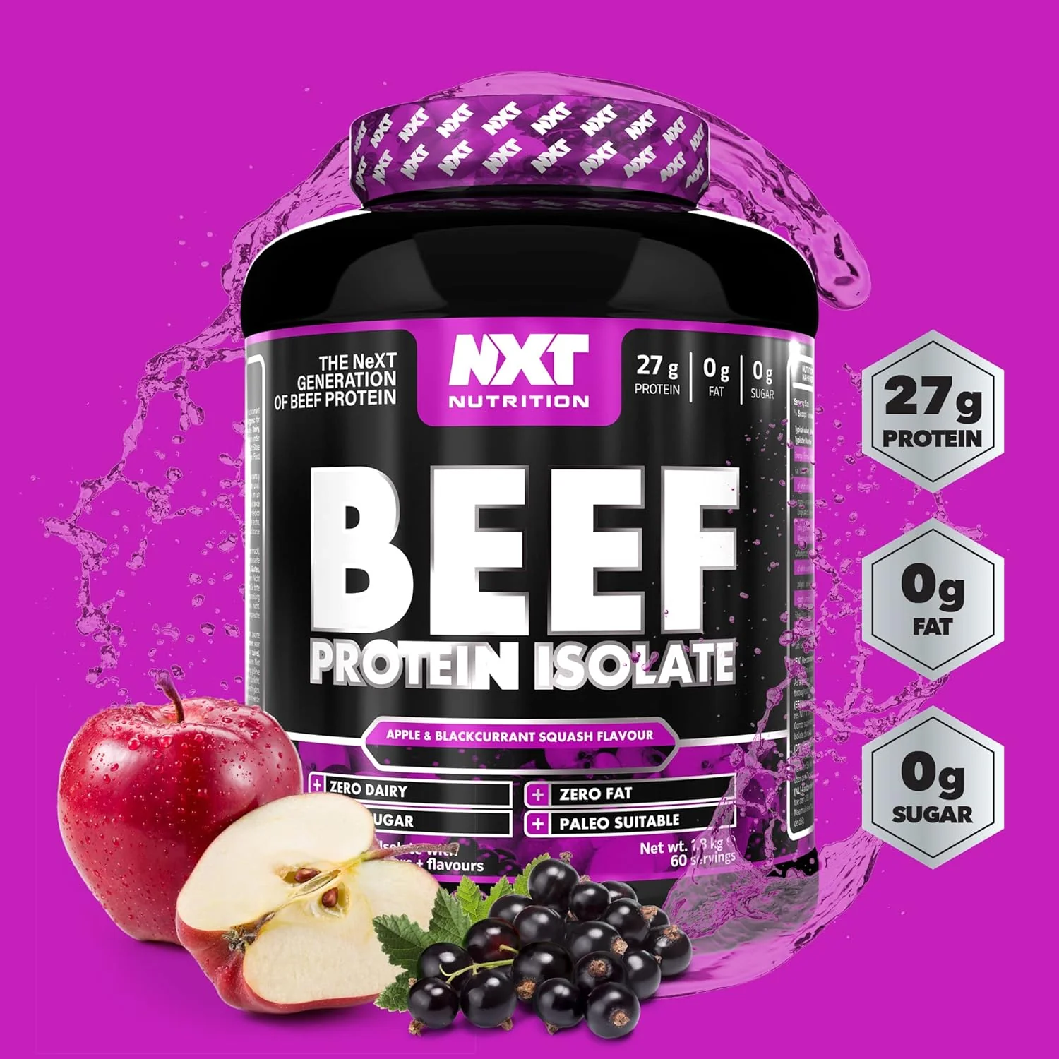 NXT Nutrition Beef Protein Isolate Powder - Image 31
