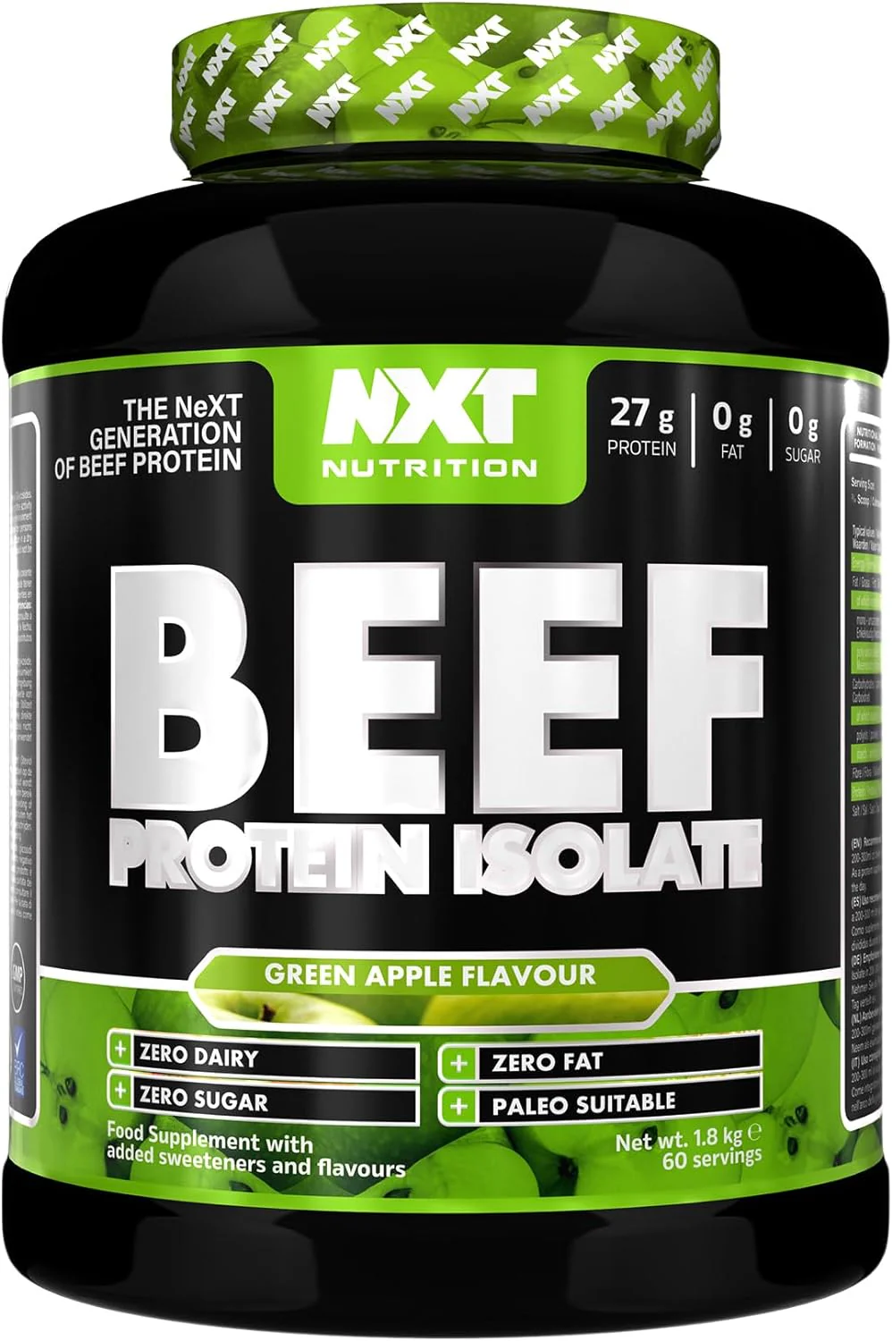 NXT Nutrition Beef Protein Isolate Powder - Image 33