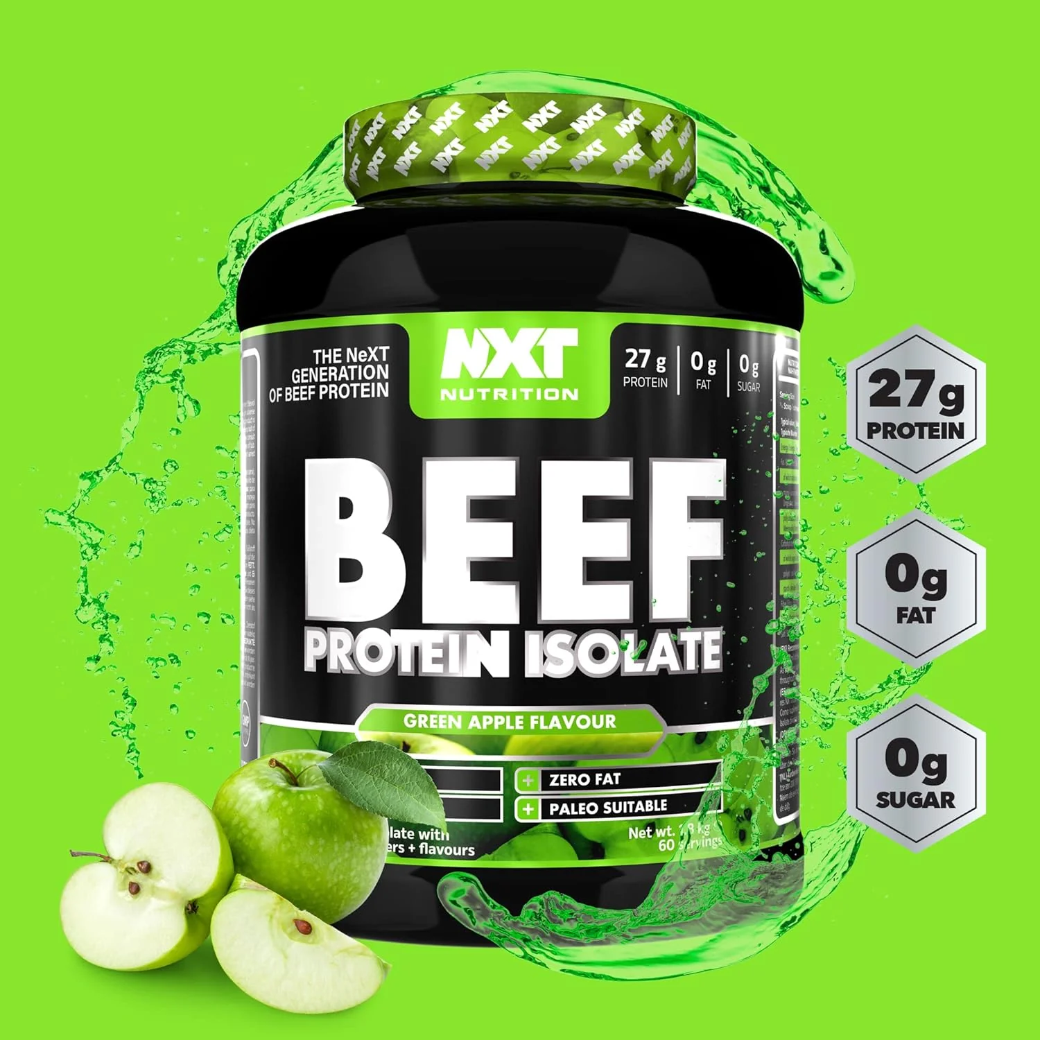 NXT Nutrition Beef Protein Isolate Powder - Image 37