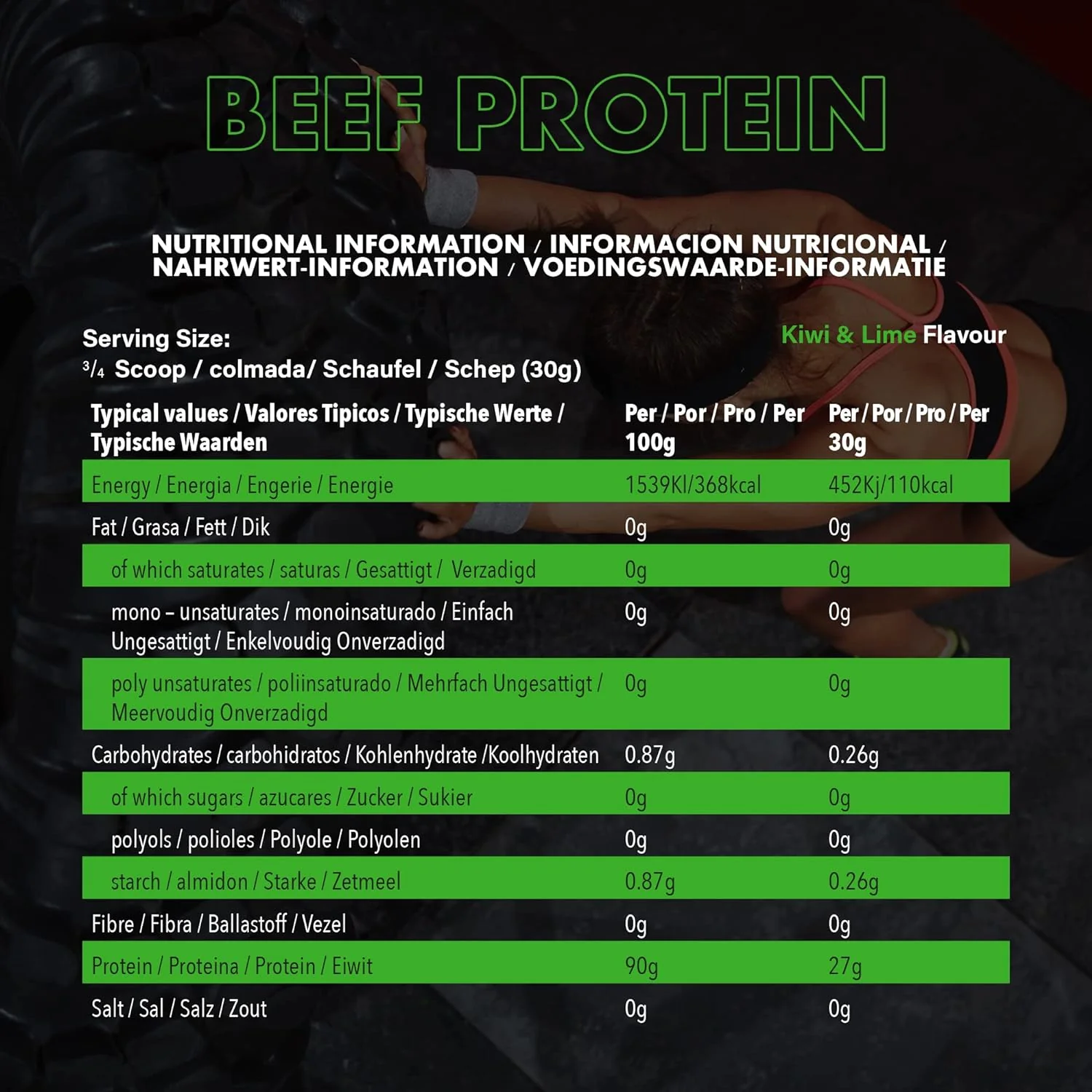 NXT Nutrition Beef Protein Isolate Powder - Image 42