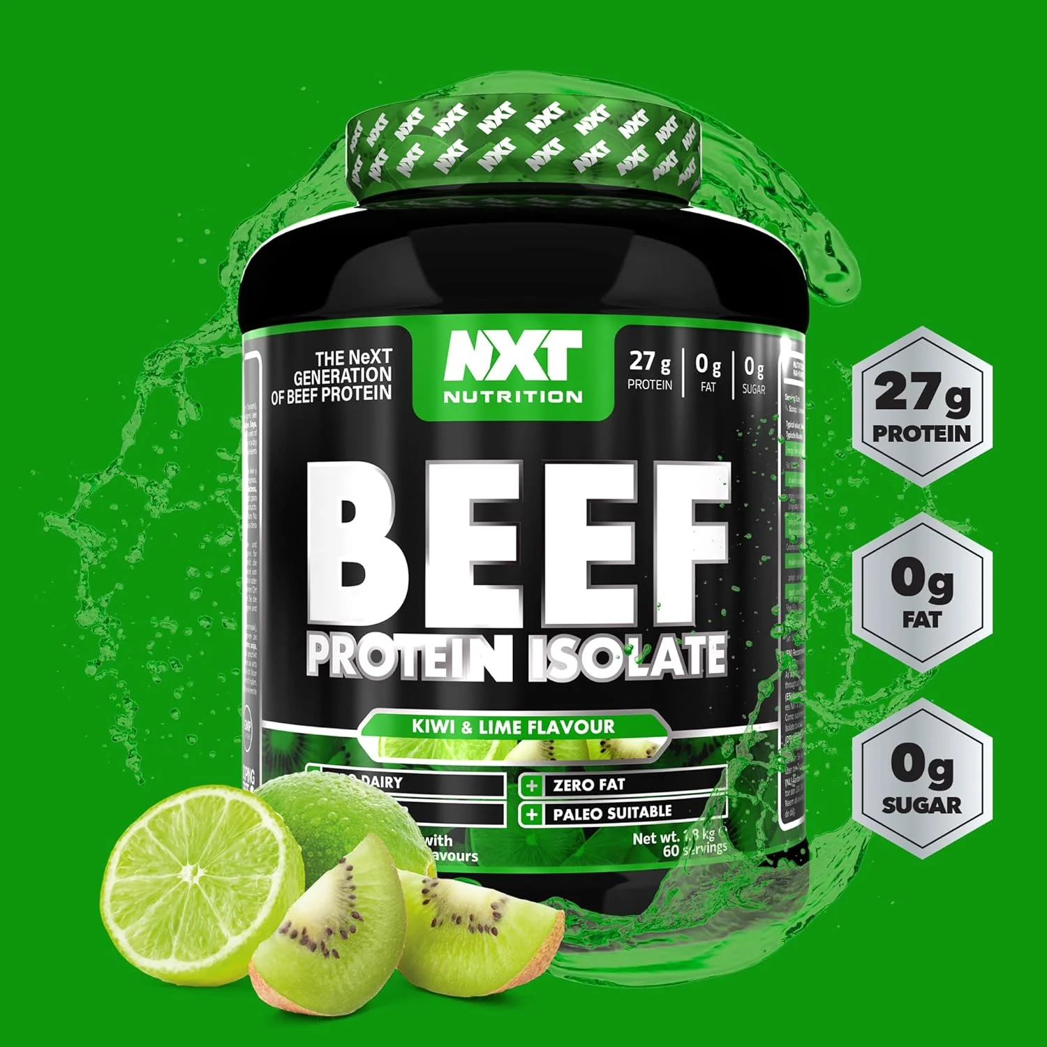 NXT Nutrition Beef Protein Isolate Powder - Image 43