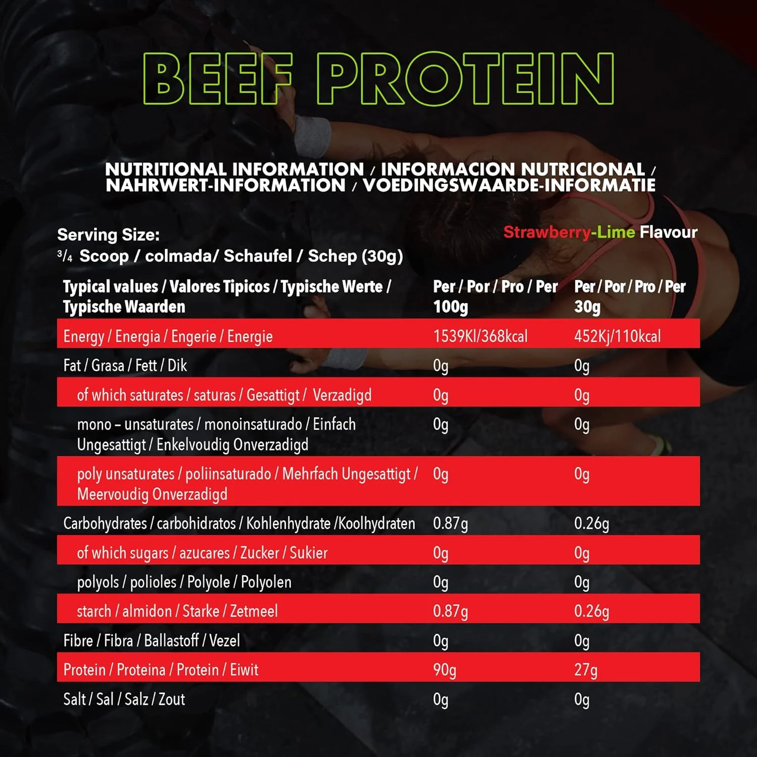 NXT Nutrition Beef Protein Isolate Powder - Image 48