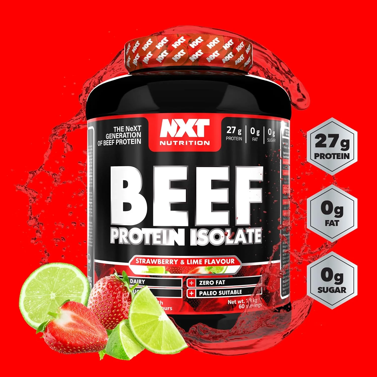 NXT Nutrition Beef Protein Isolate Powder - Image 49
