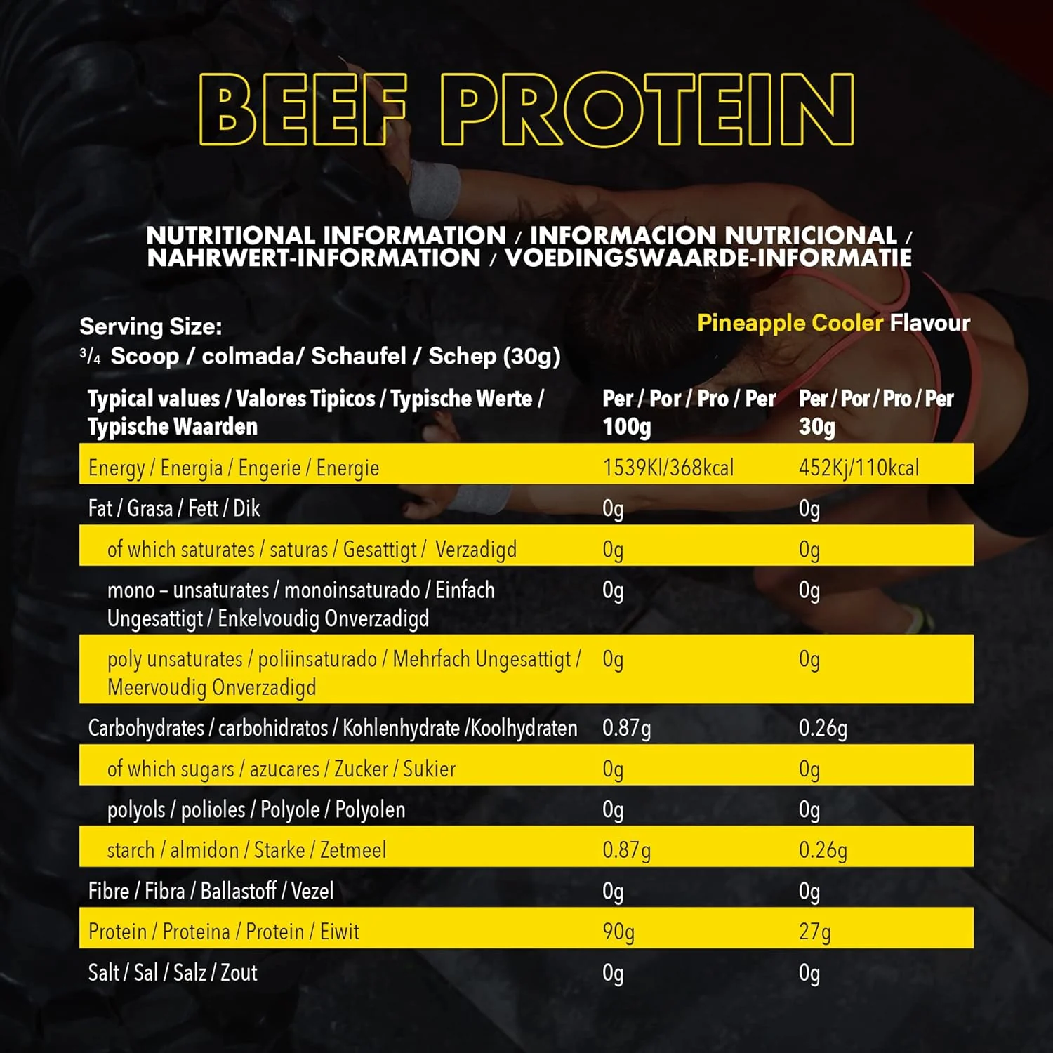 NXT Nutrition Beef Protein Isolate Powder - Image 54