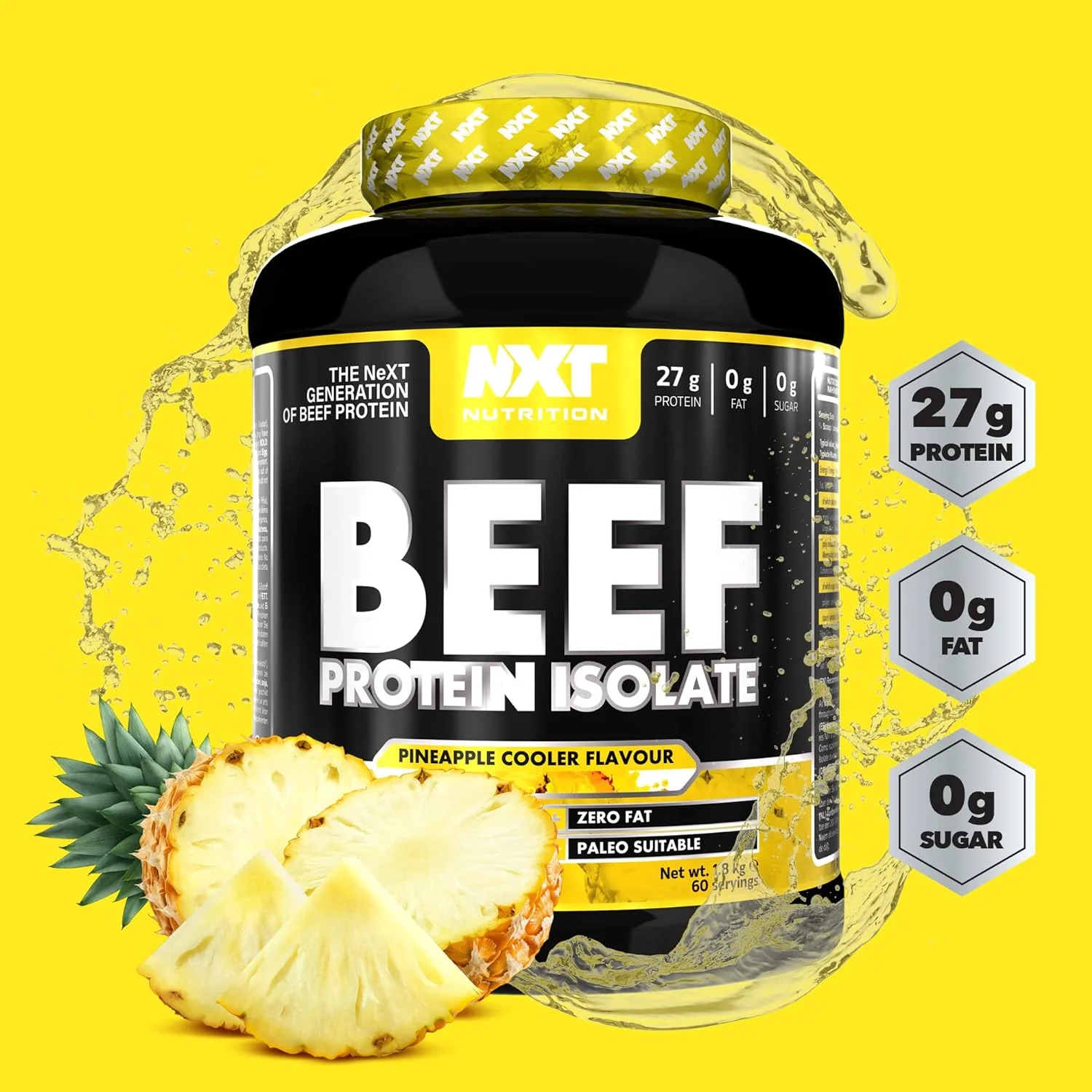 NXT Nutrition Beef Protein Isolate Powder - Image 55