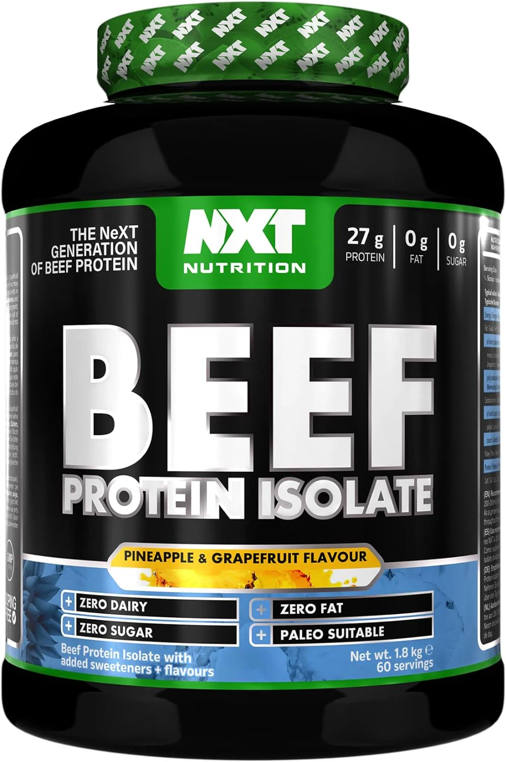 NXT Nutrition Beef Protein Isolate Powder - Image 57