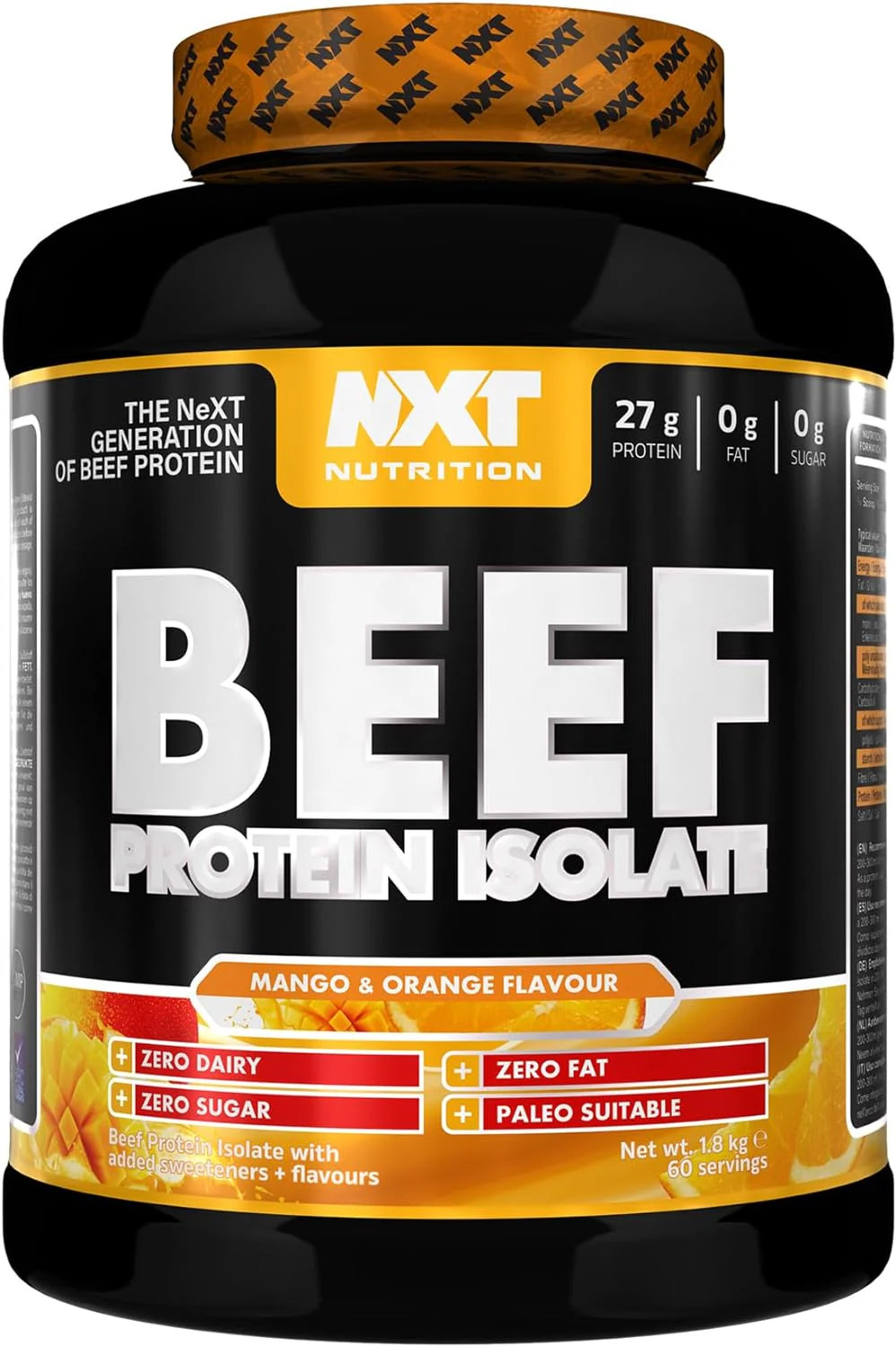 NXT Nutrition Beef Protein Isolate Powder - Image 63