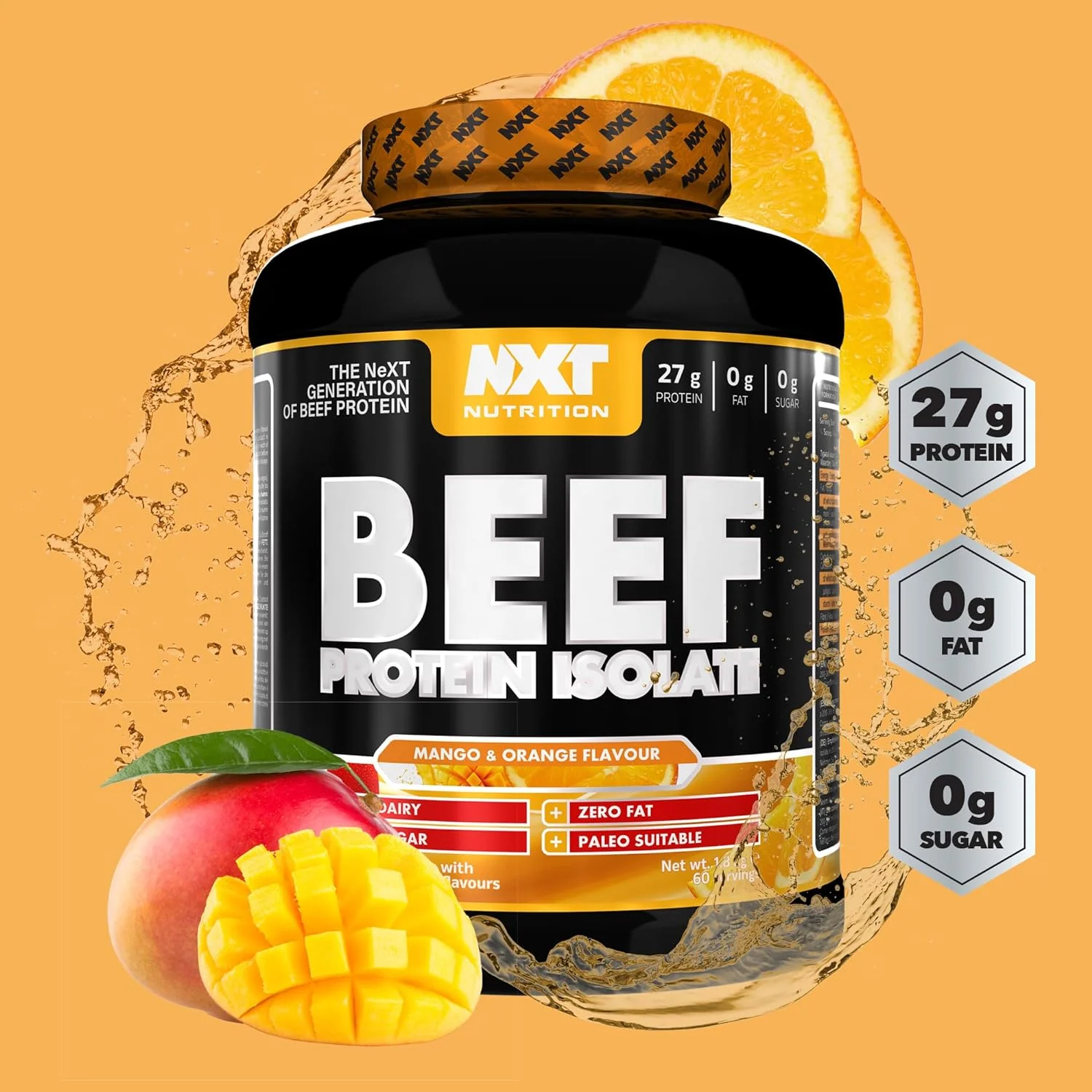 NXT Nutrition Beef Protein Isolate Powder - Image 67