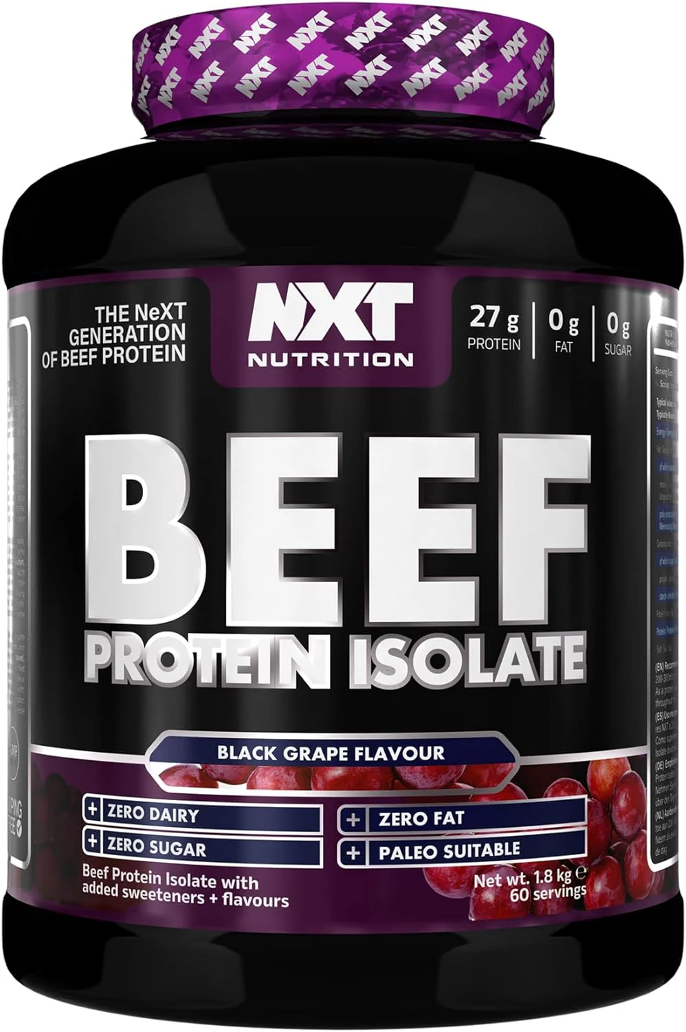 NXT Nutrition Beef Protein Isolate Powder - Image 69