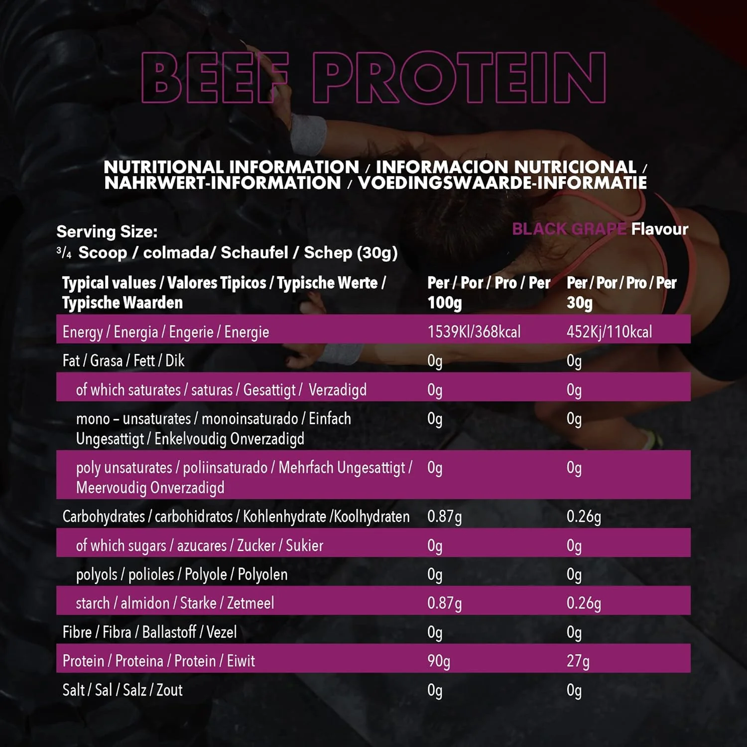 NXT Nutrition Beef Protein Isolate Powder - Image 72