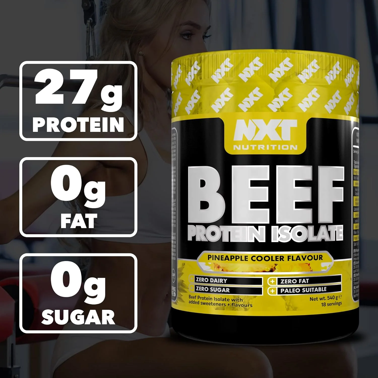 NXT Nutrition Beef Protein Isolate Powder - Image 77