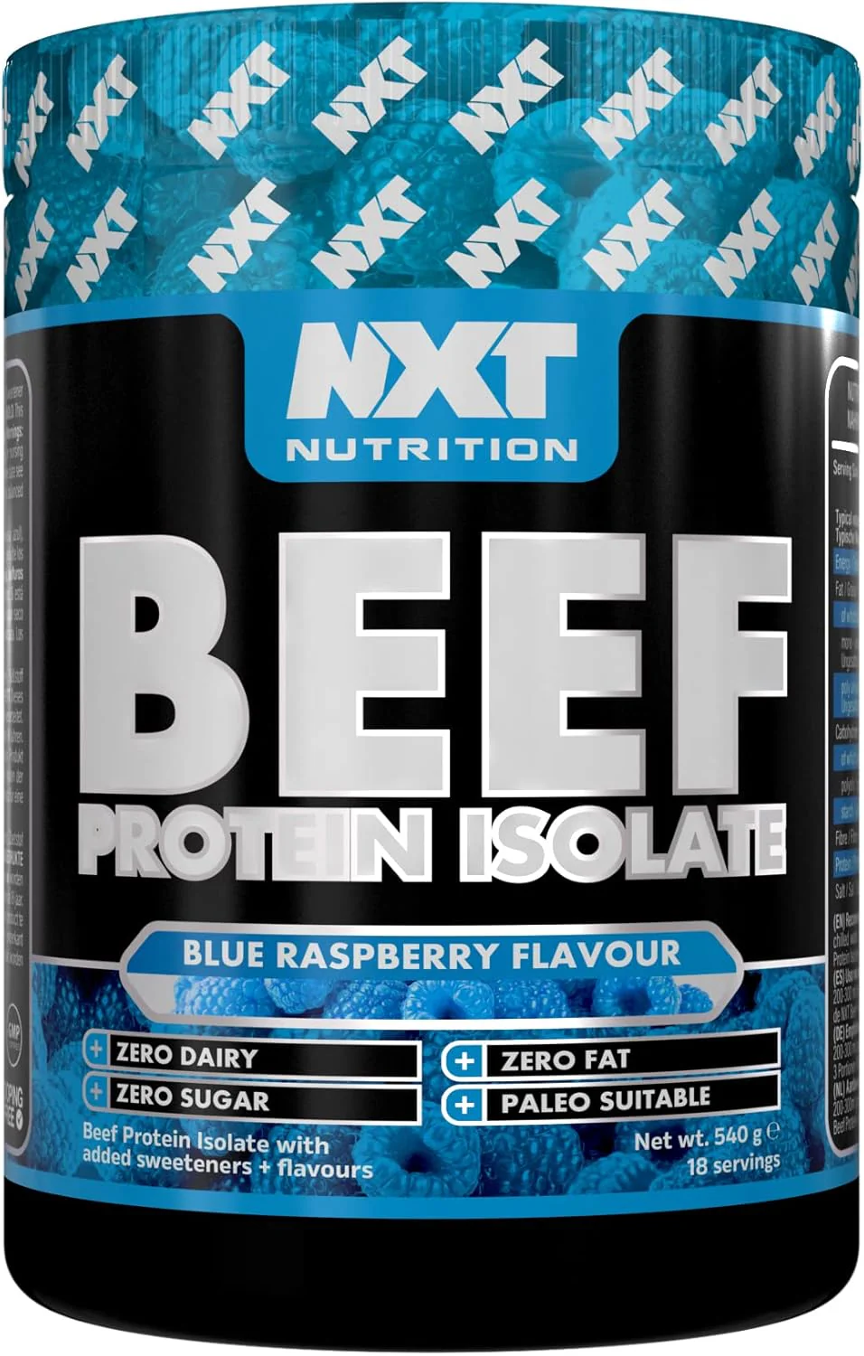 NXT Nutrition Beef Protein Isolate Powder - Image 81