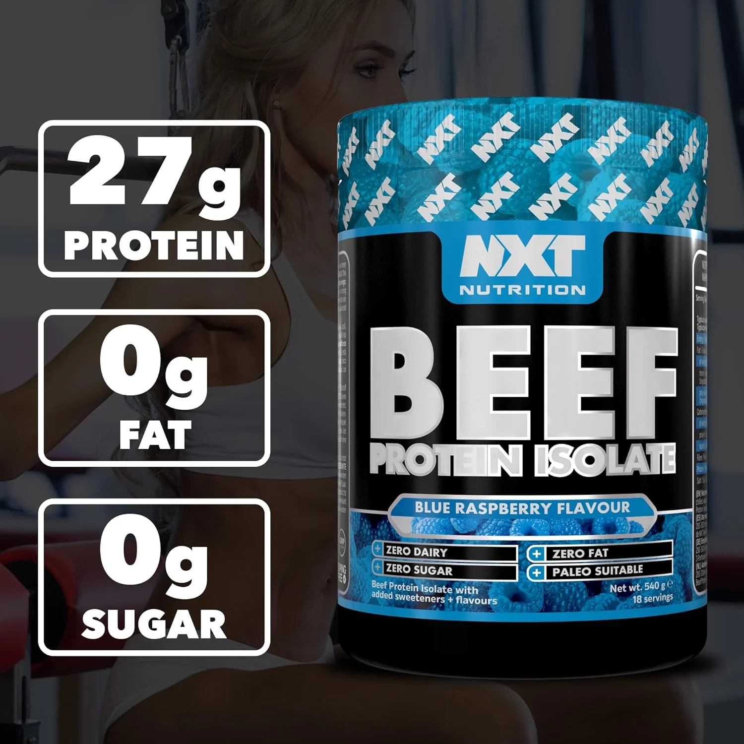 NXT Nutrition Beef Protein Isolate Powder - Image 83
