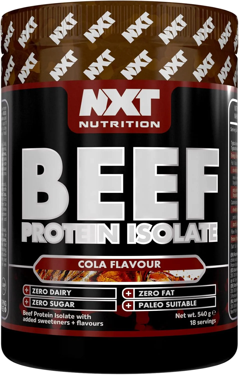 NXT Nutrition Beef Protein Isolate Powder - Image 87