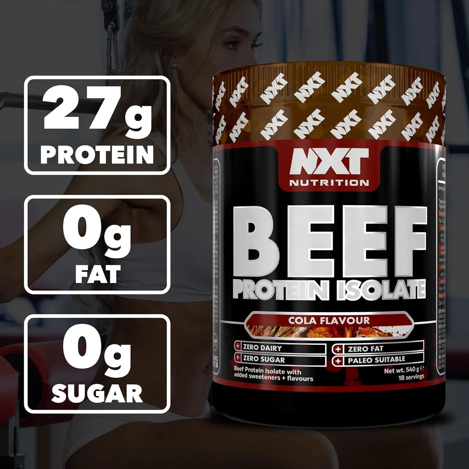 NXT Nutrition Beef Protein Isolate Powder - Image 89