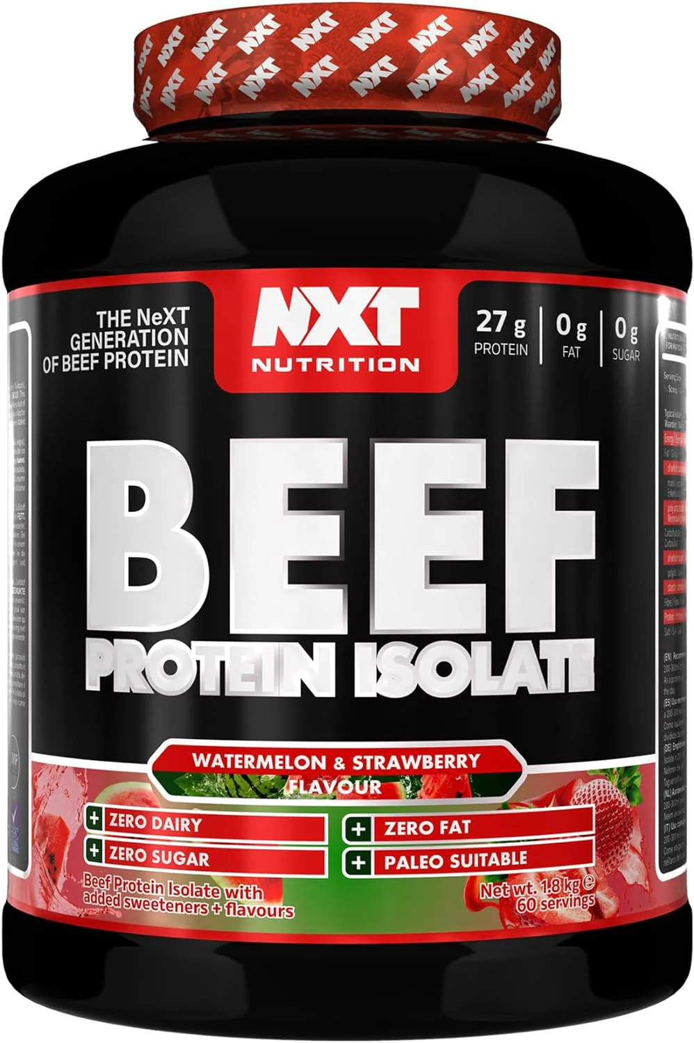 NXT Nutrition Beef Protein Isolate Powder - Image 9