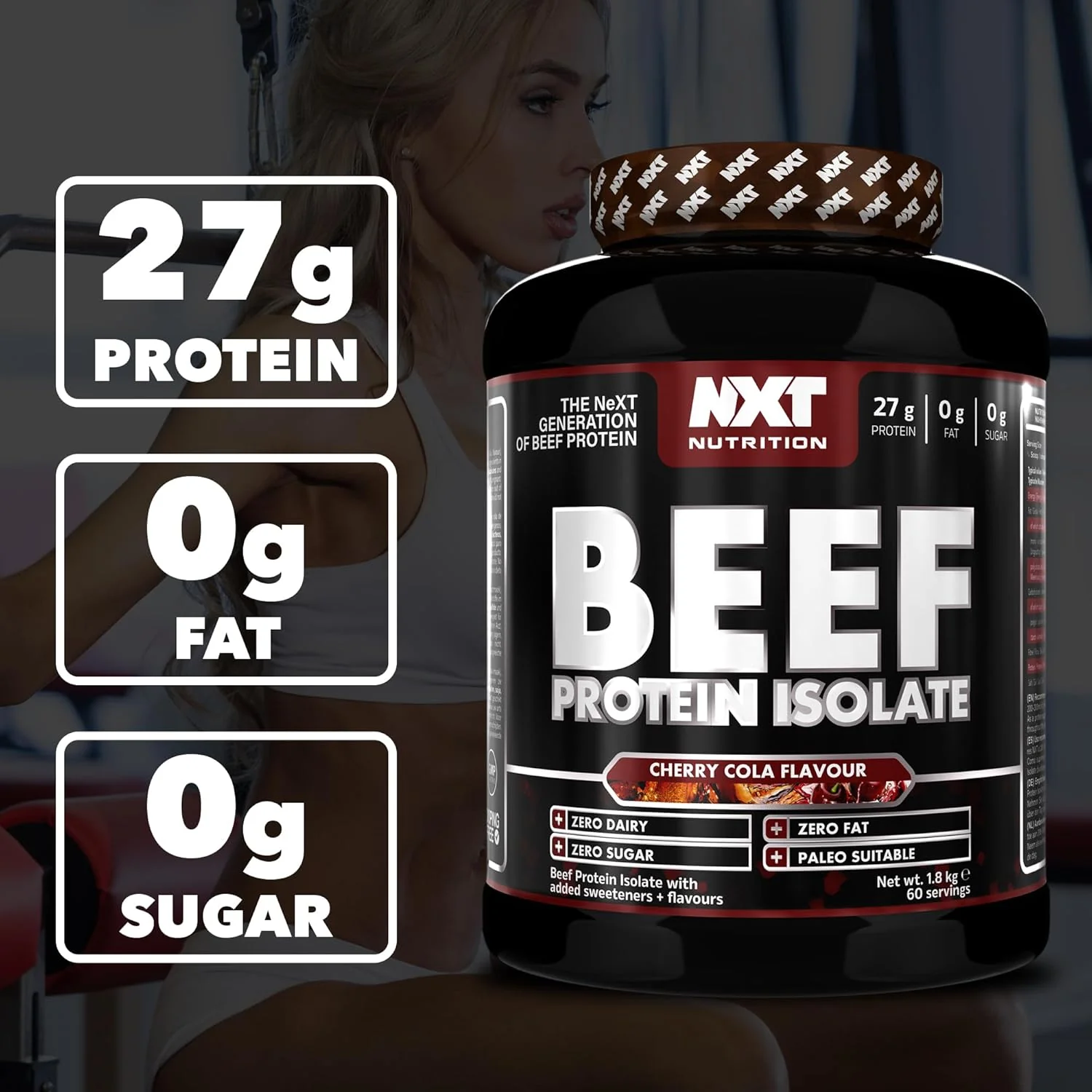 NXT Nutrition Beef Protein Isolate Powder - Image 98