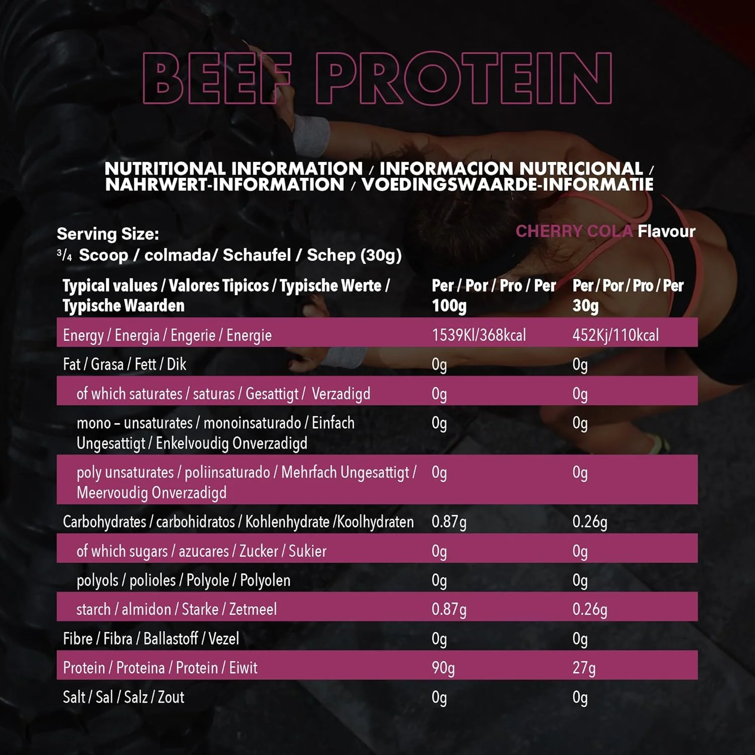 NXT Nutrition Beef Protein Isolate Powder - Image 99