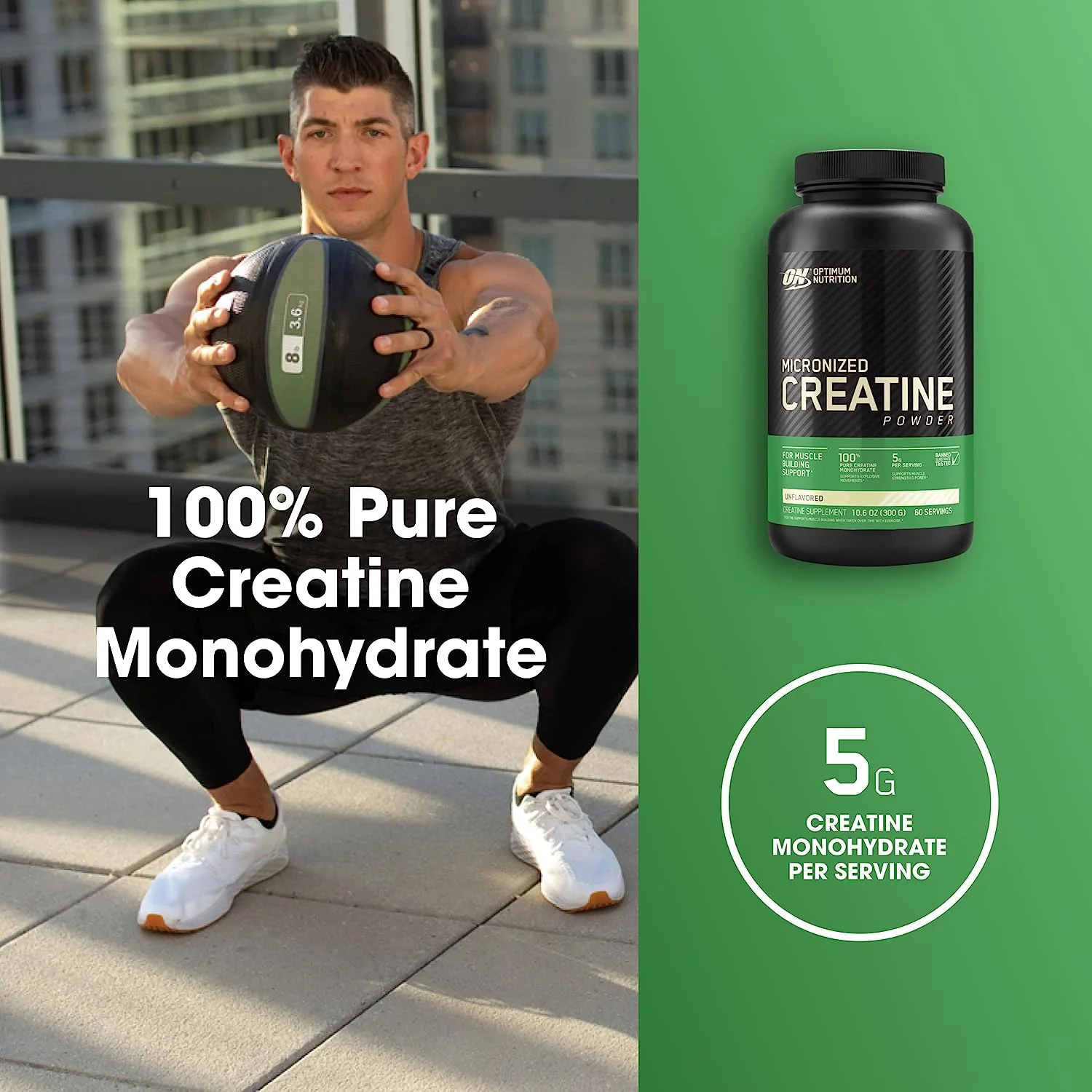 Optimum Creatine Monohydrate - Image 3
